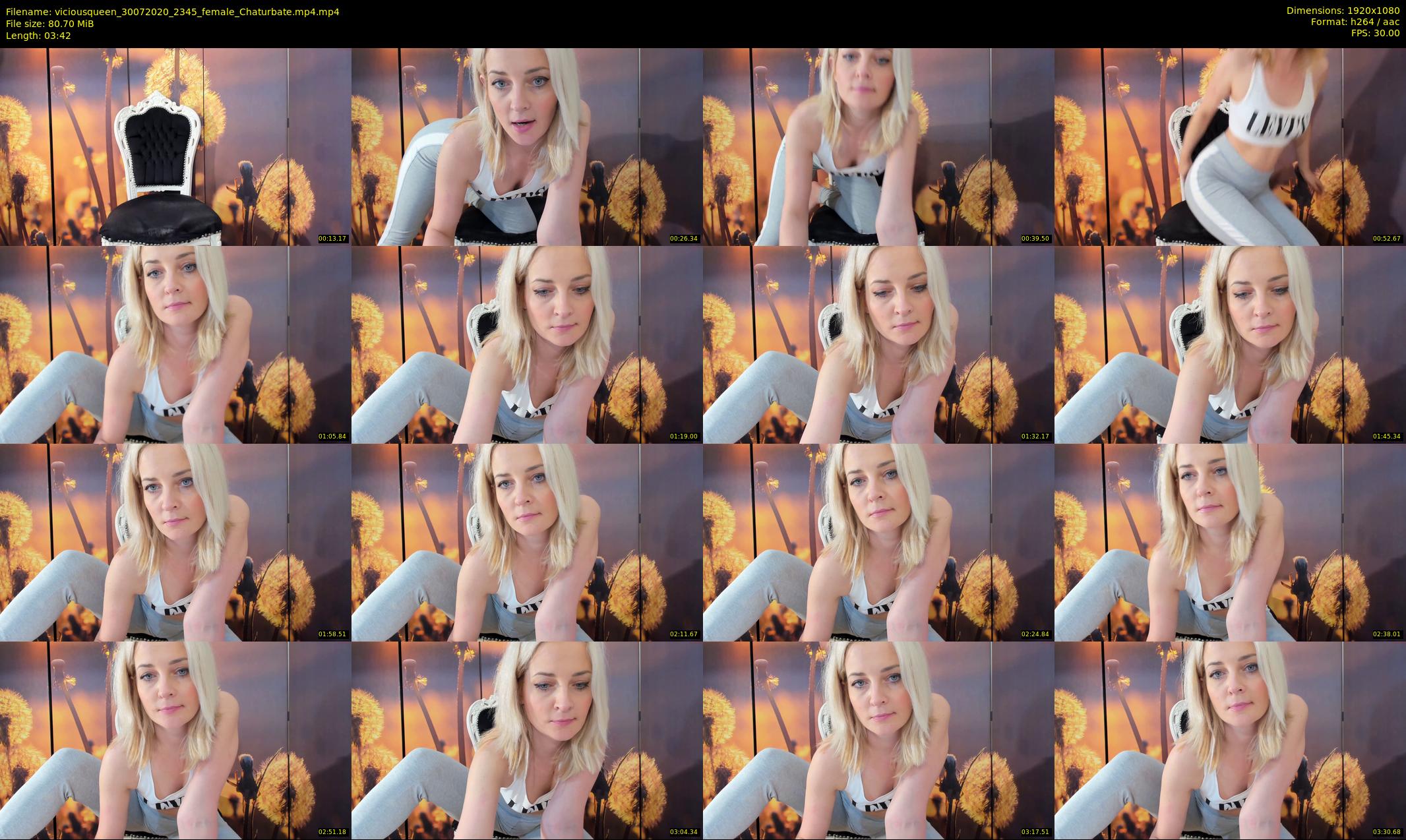 viciousqueen — 4 minute Chaturbate female cam show recording, 1080p, Jul 30, 2020