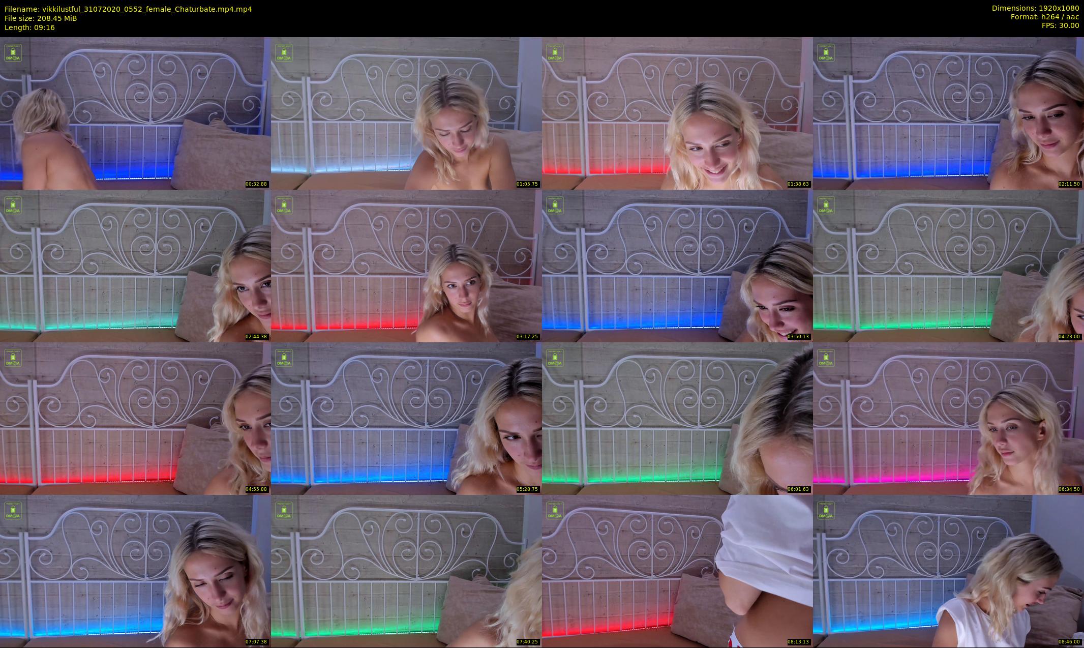 vikkilustful — 10 minute Chaturbate female cam show recording, 1080p, Jul 31, 2020
