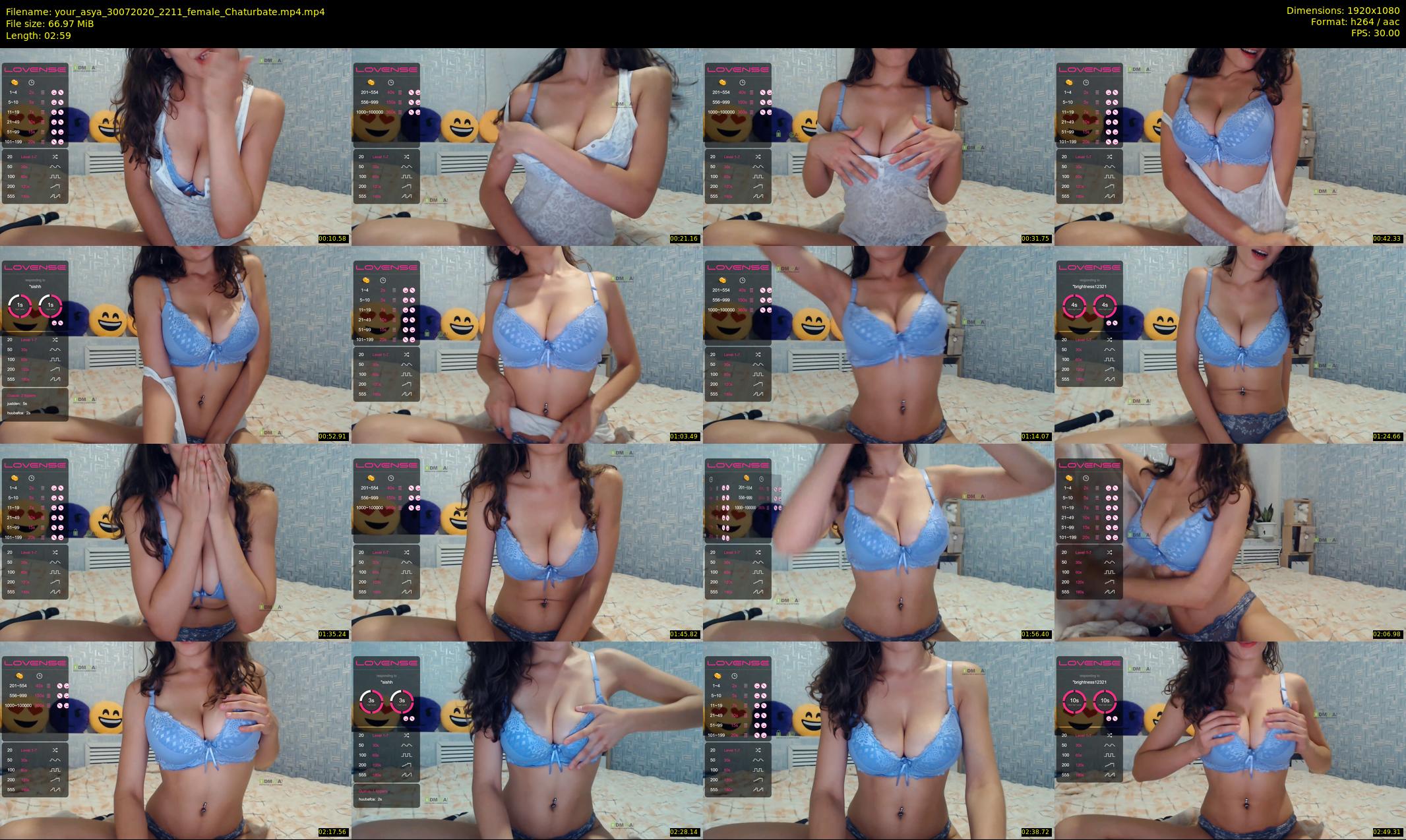 your_asya — 3 minute Chaturbate female cam show recording, 1080p, Jul 30, 2020