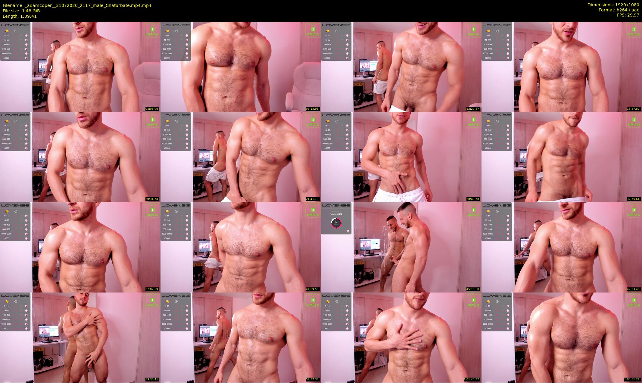 _adamcoper_ — 70 minute Chaturbate male cam show recording, 1080p, Jul 31, 2020