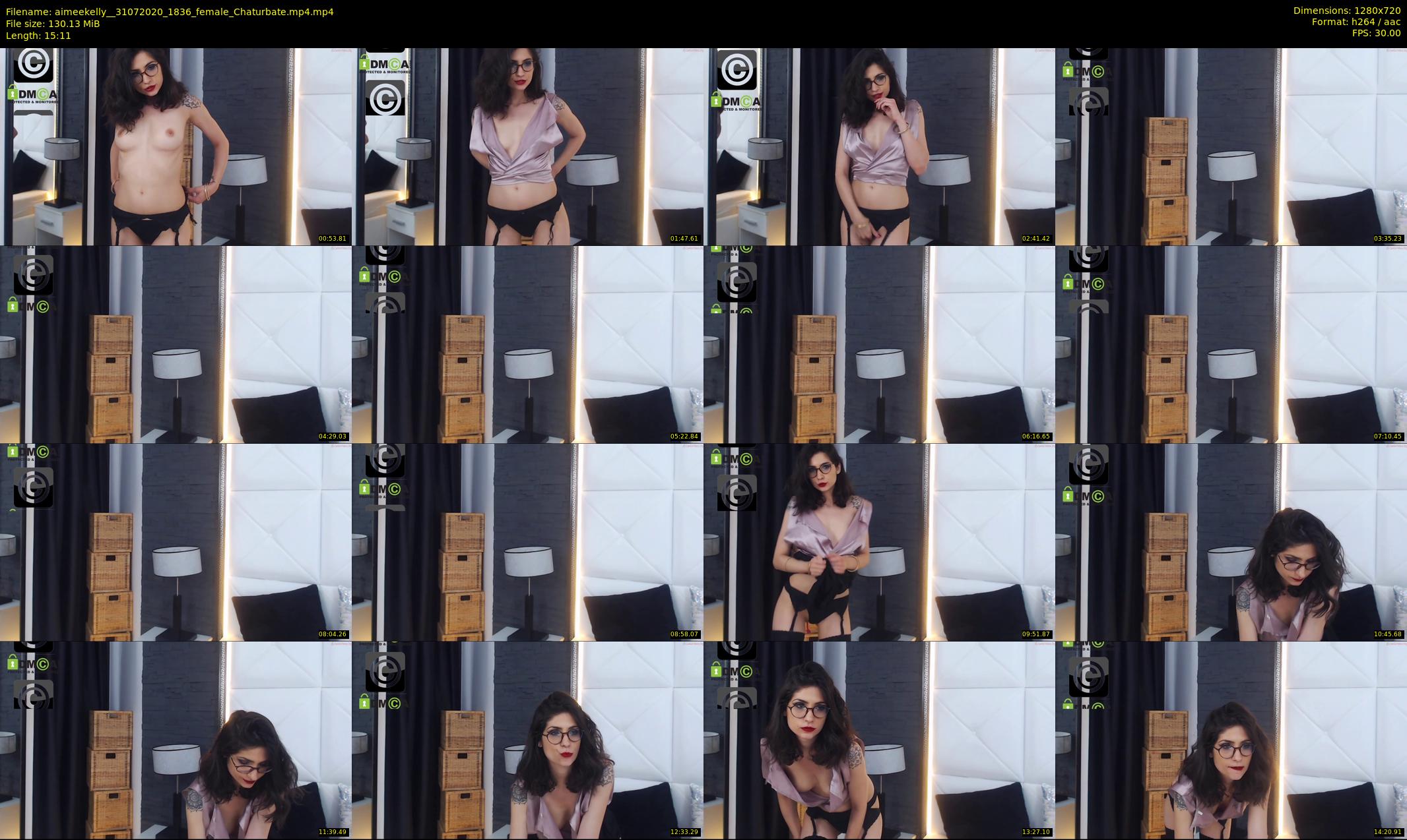 aimeekelly_ — 16 minute Chaturbate female cam show recording, 720p, Jul 31, 2020
