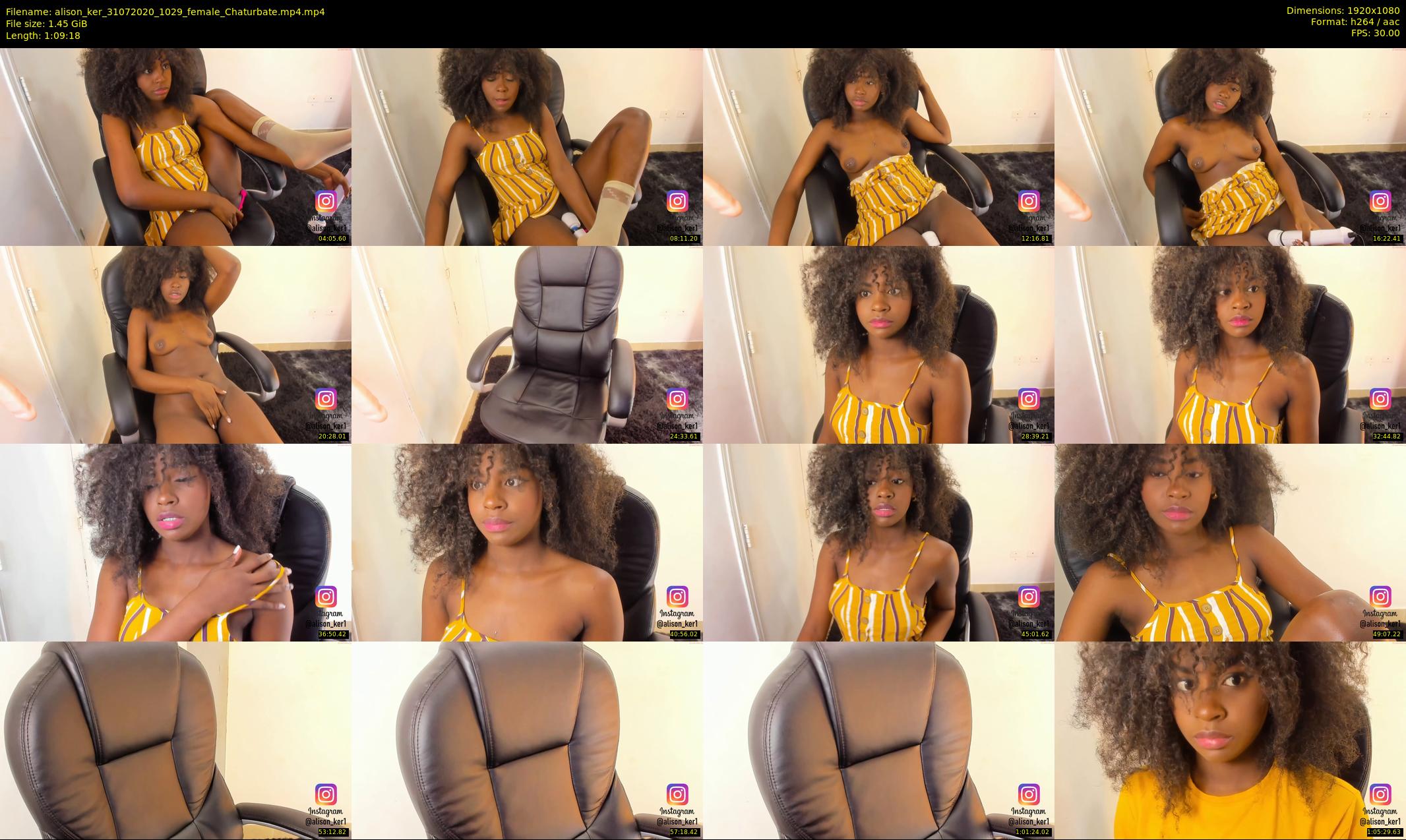 alison_ker — 70 minute Chaturbate female cam show recording, 1080p, Jul 31, 2020