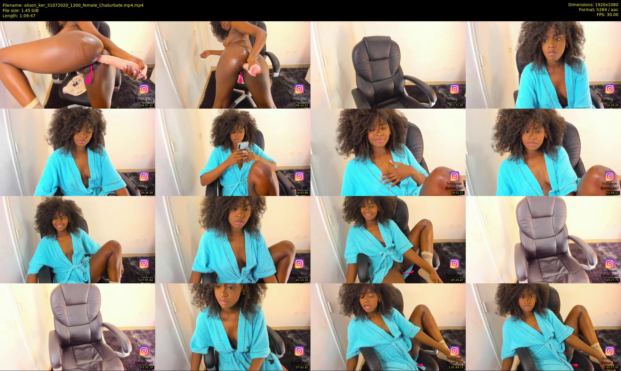 alison_ker — 70 minute Chaturbate female cam show recording, 1080p, Jul 31, 2020