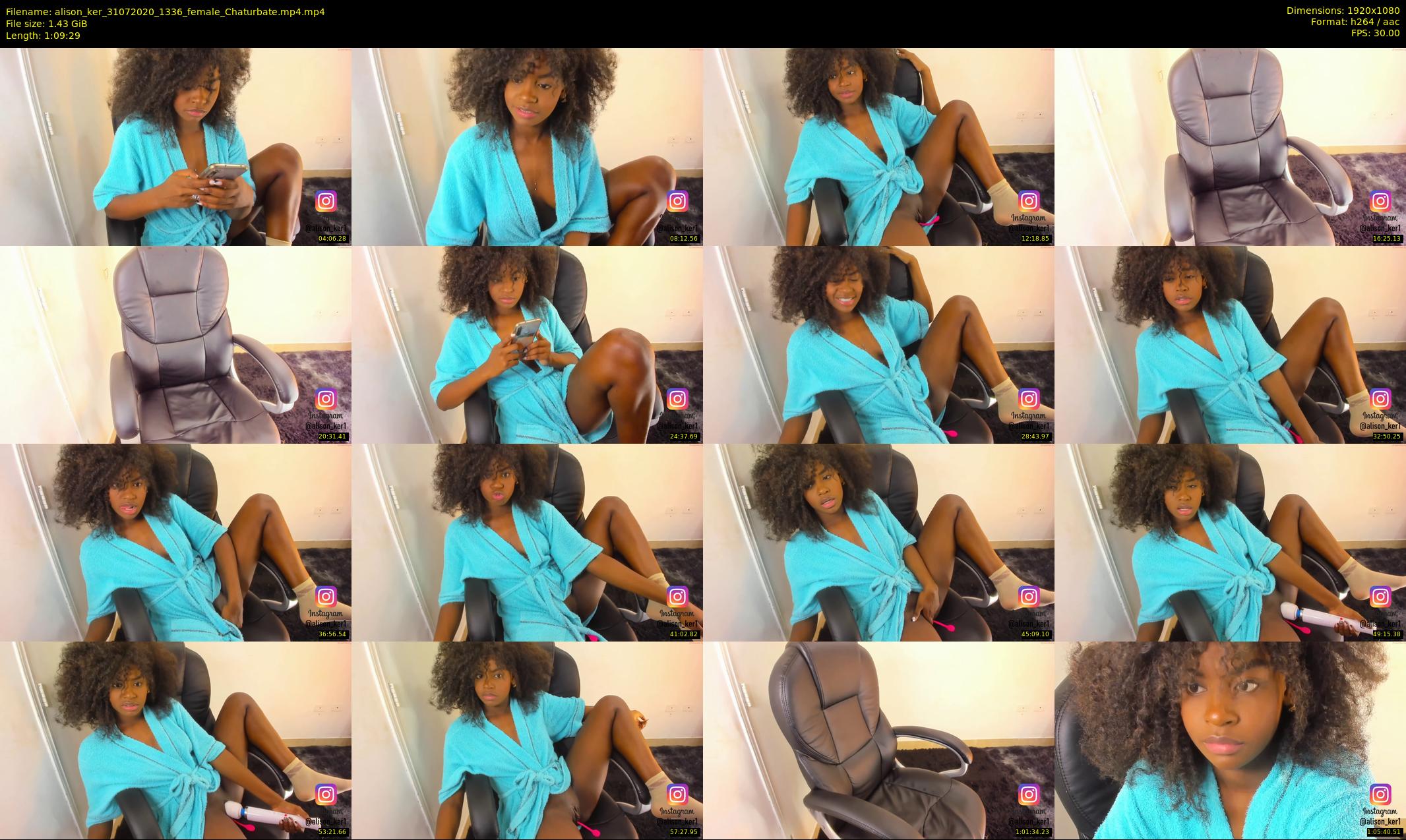 alison_ker — 70 minute Chaturbate female cam show recording, 1080p, Jul 31, 2020