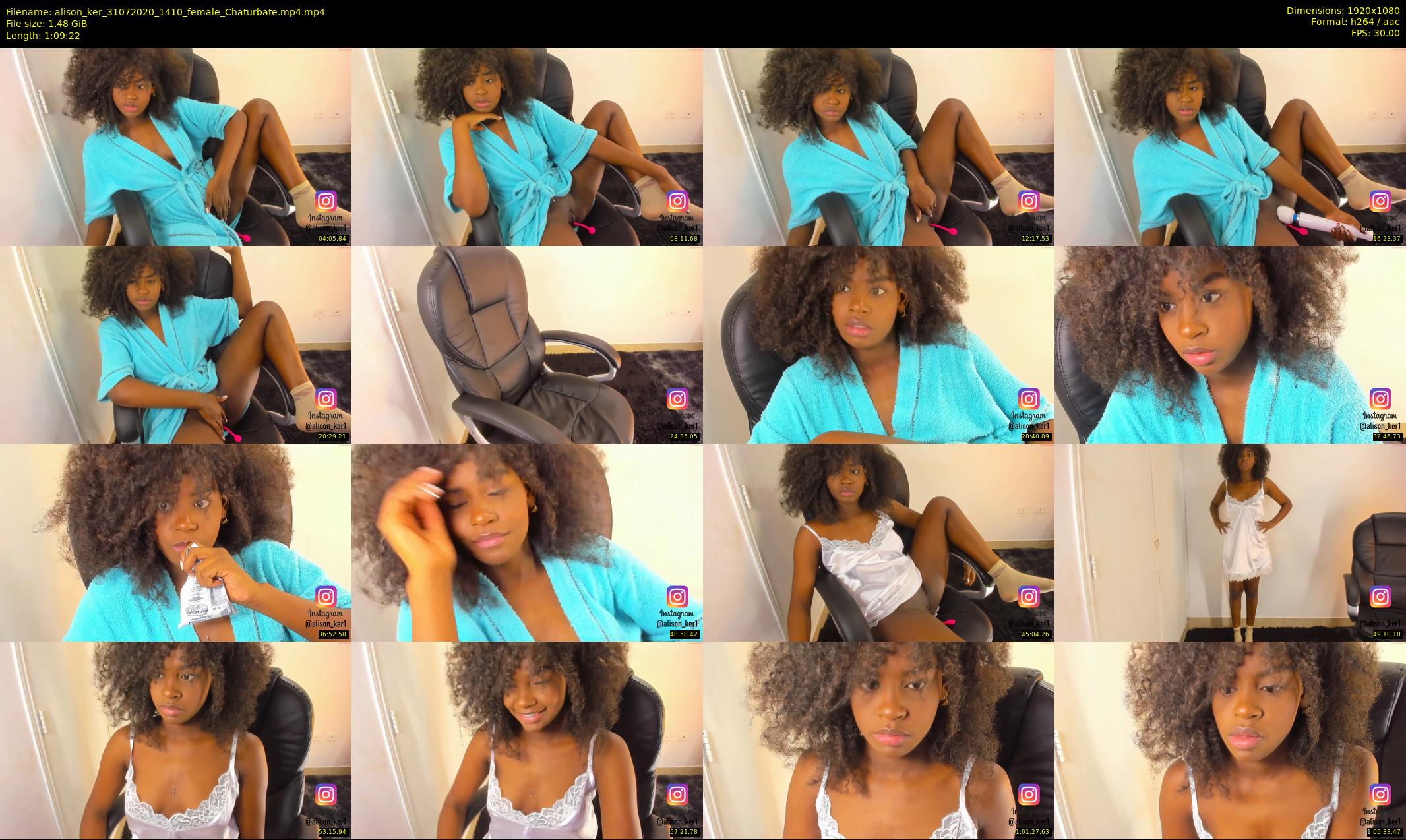 alison_ker — 70 minute Chaturbate female cam show recording, 1080p, Jul 31, 2020