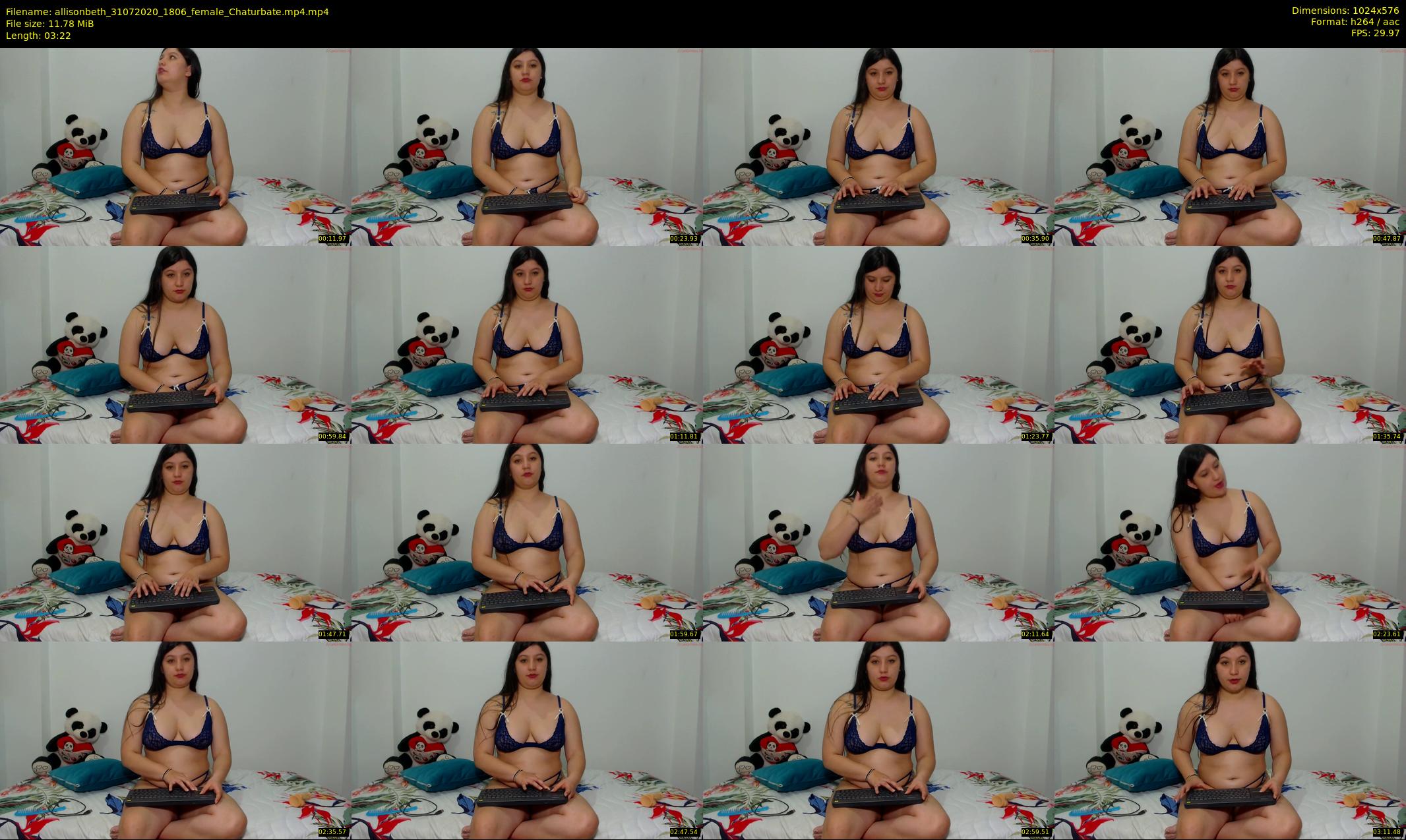 allisonbeth — 4 minute Chaturbate female cam show recording, 480p, Jul 31, 2020