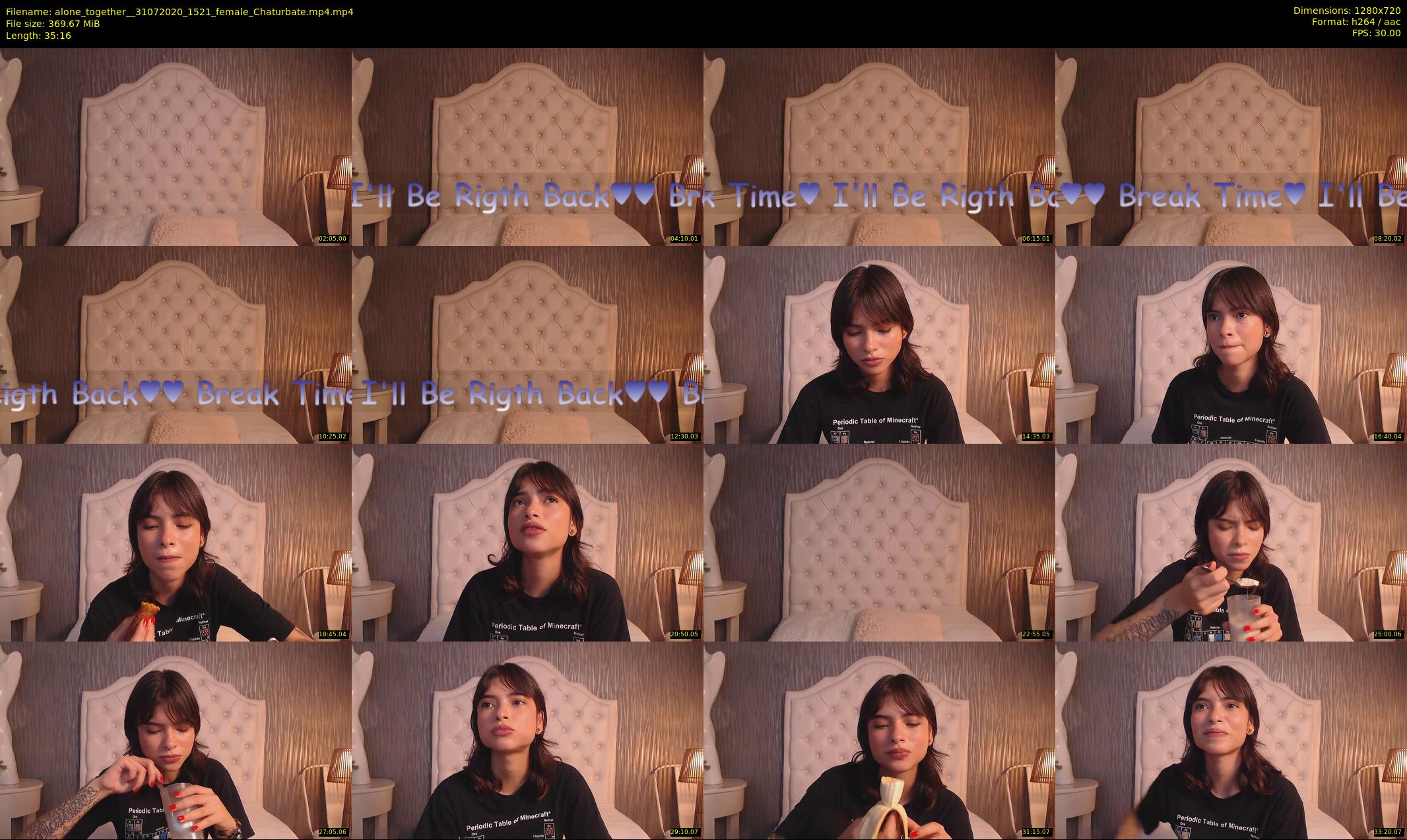 alone_together_ — 36 minute Chaturbate female cam show recording, 720p, Jul 31, 2020