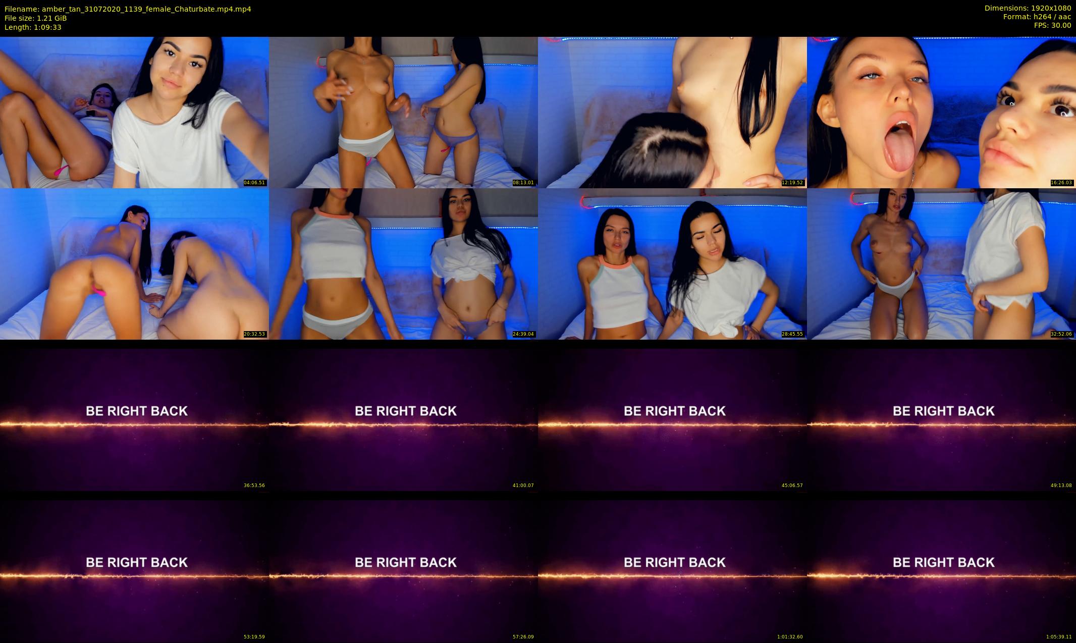 amber_tan — 70 minute Chaturbate female cam show recording, 1080p, Jul 31, 2020