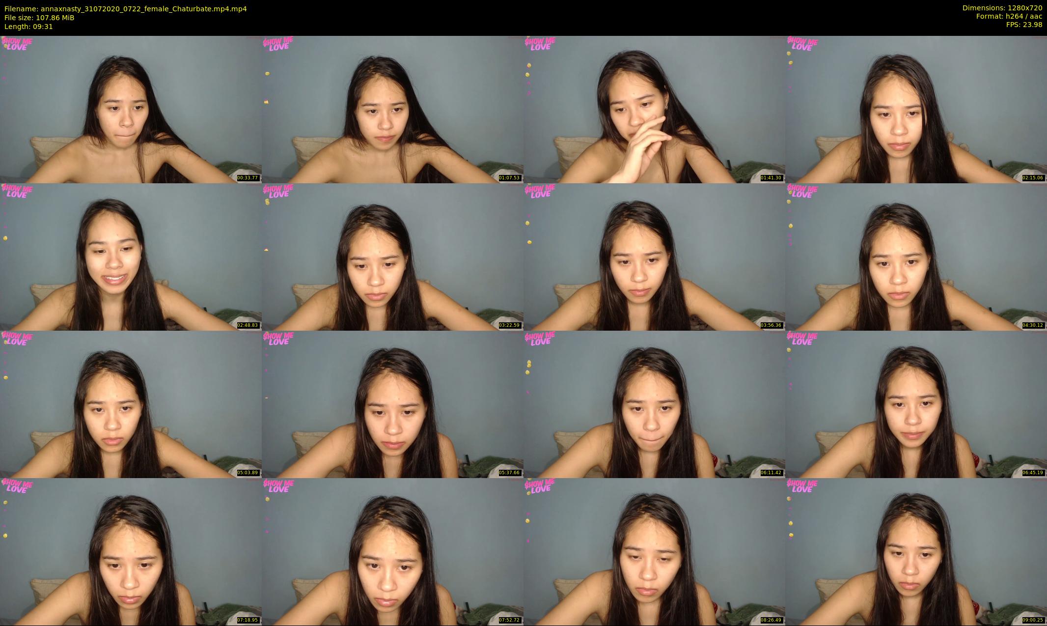 annaxnasty — 10 minute Chaturbate female cam show recording, 720p, Jul 31, 2020