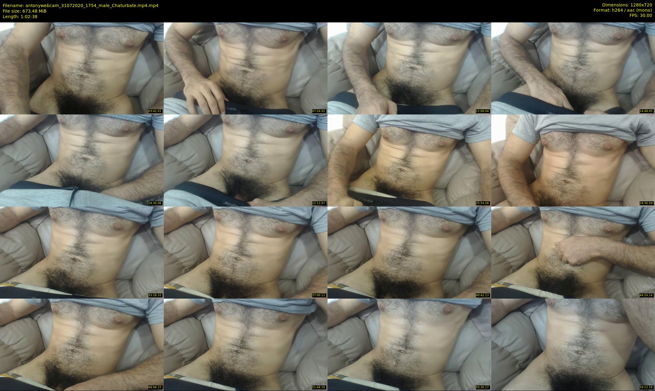 antonywebcam — 63 minute Chaturbate male cam show recording, 720p, Jul 31, 2020