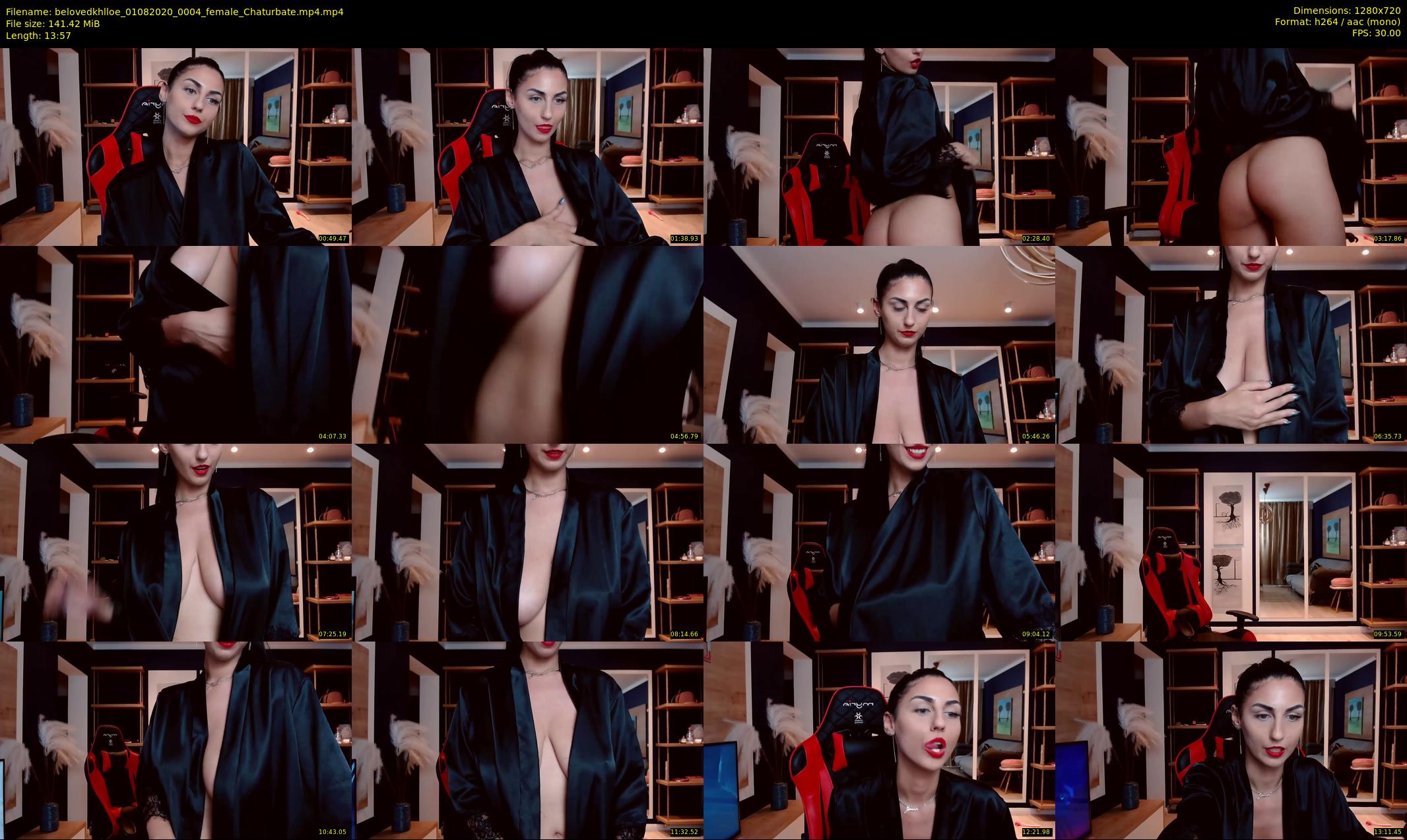 belovedkhlloe — 14 minute Chaturbate female cam show recording, 720p, Aug 1, 2020