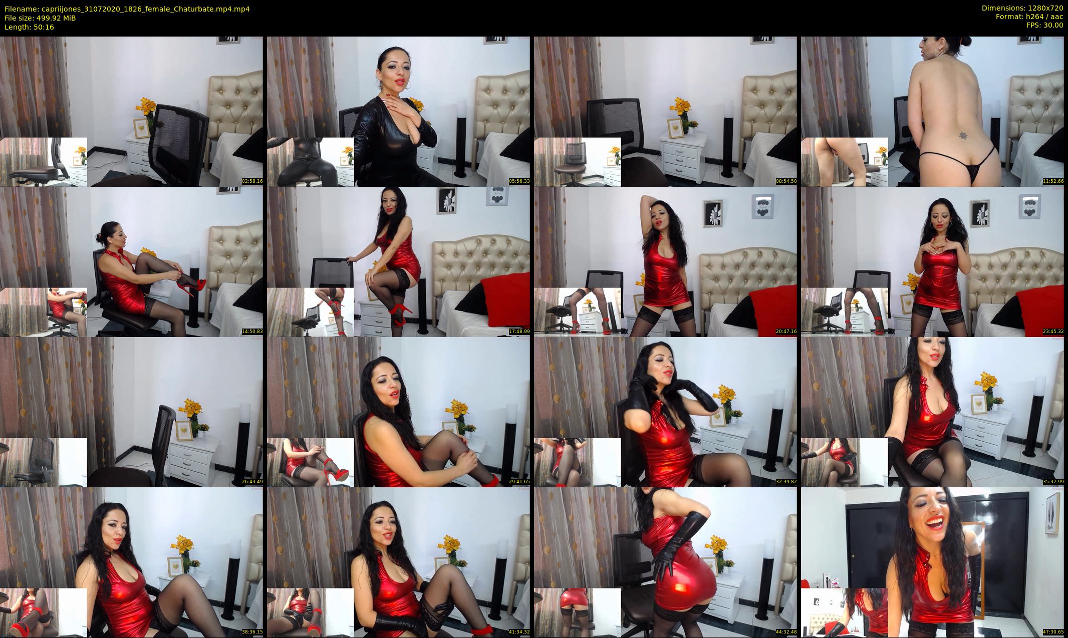 capriijones — 51 minute Chaturbate female cam show recording, 720p, Jul 31, 2020
