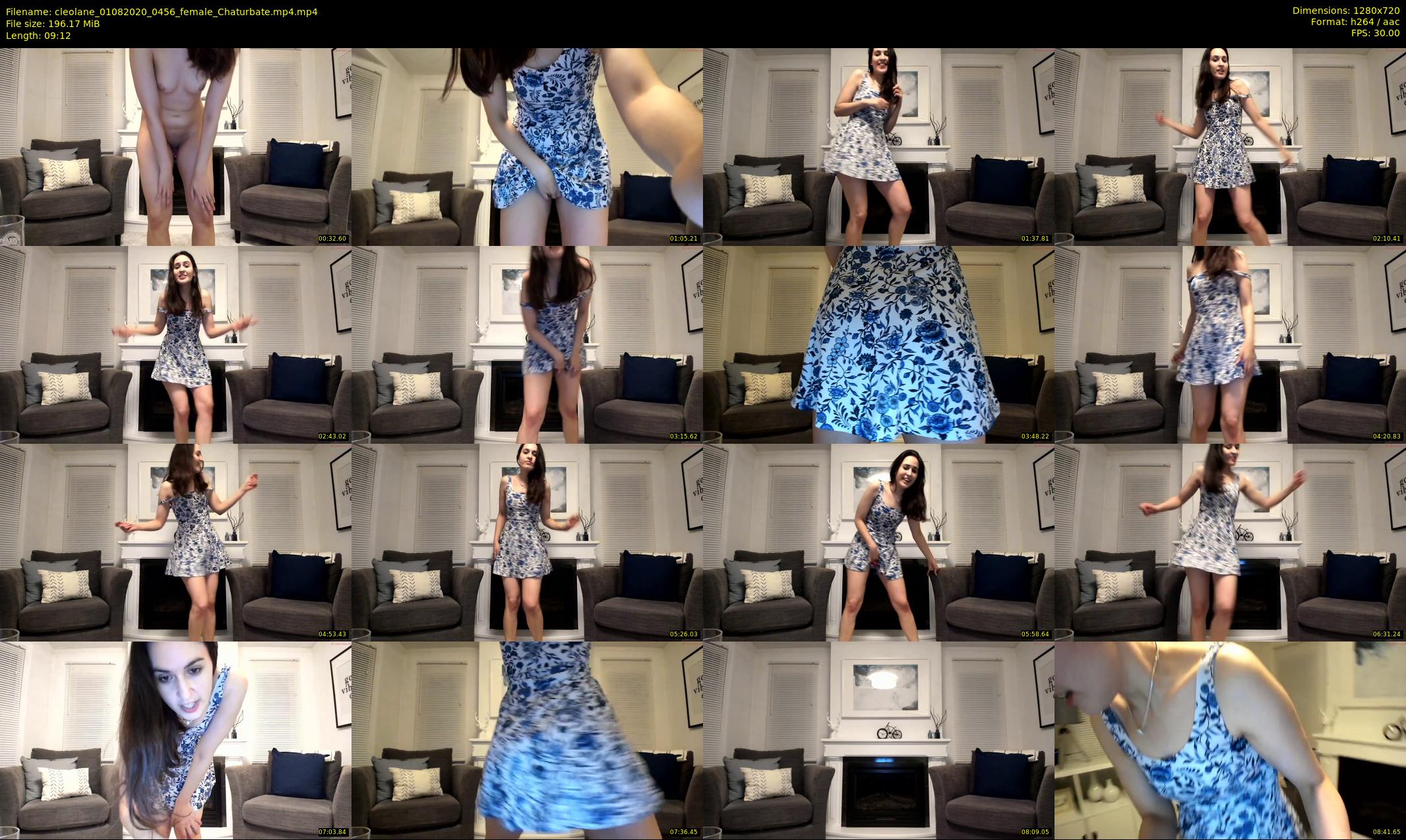 cleolane — 10 minute Chaturbate female cam show recording, 720p, Aug 1, 2020
