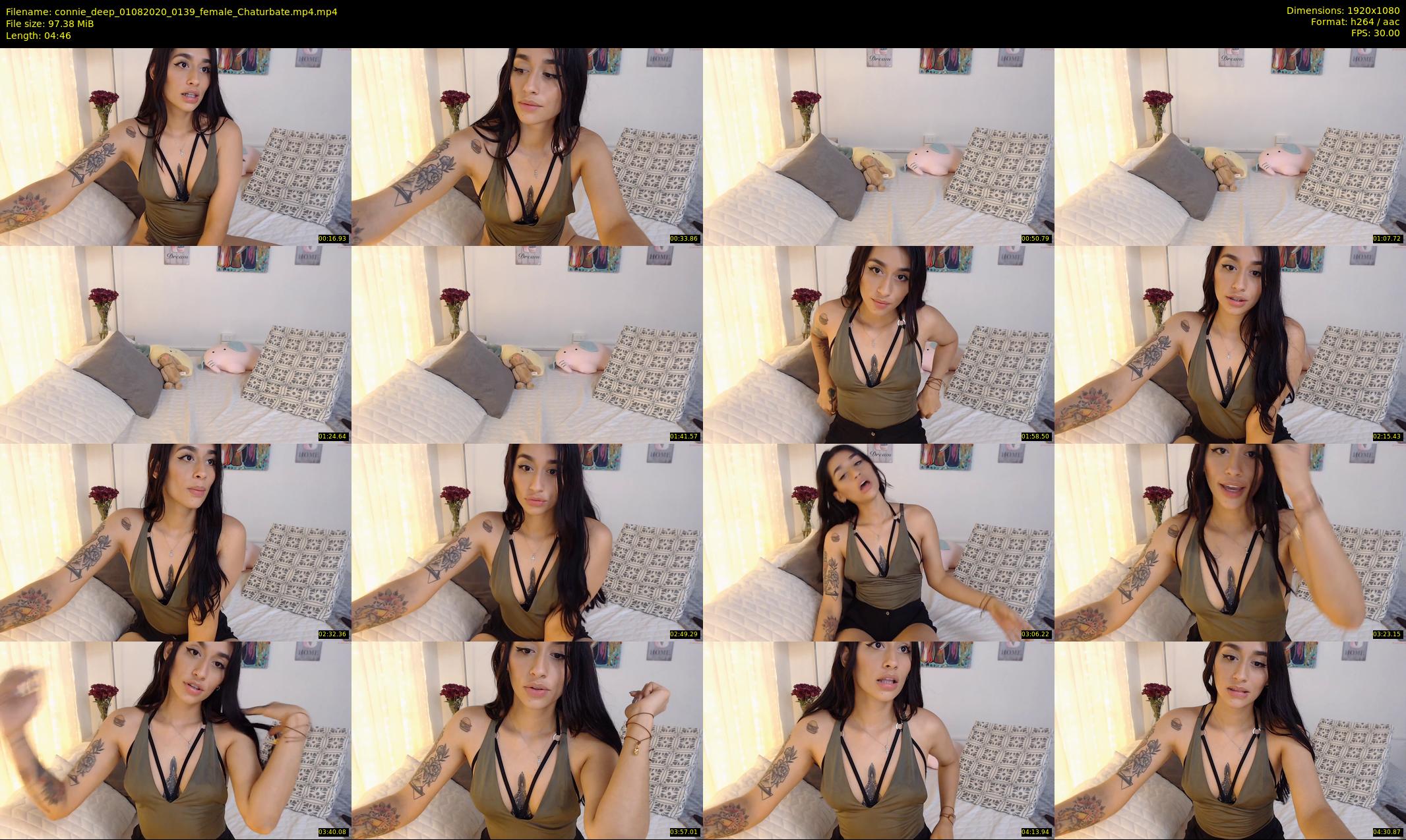 connie_deep — 5 minute Chaturbate female cam show recording, 1080p, Aug 1, 2020