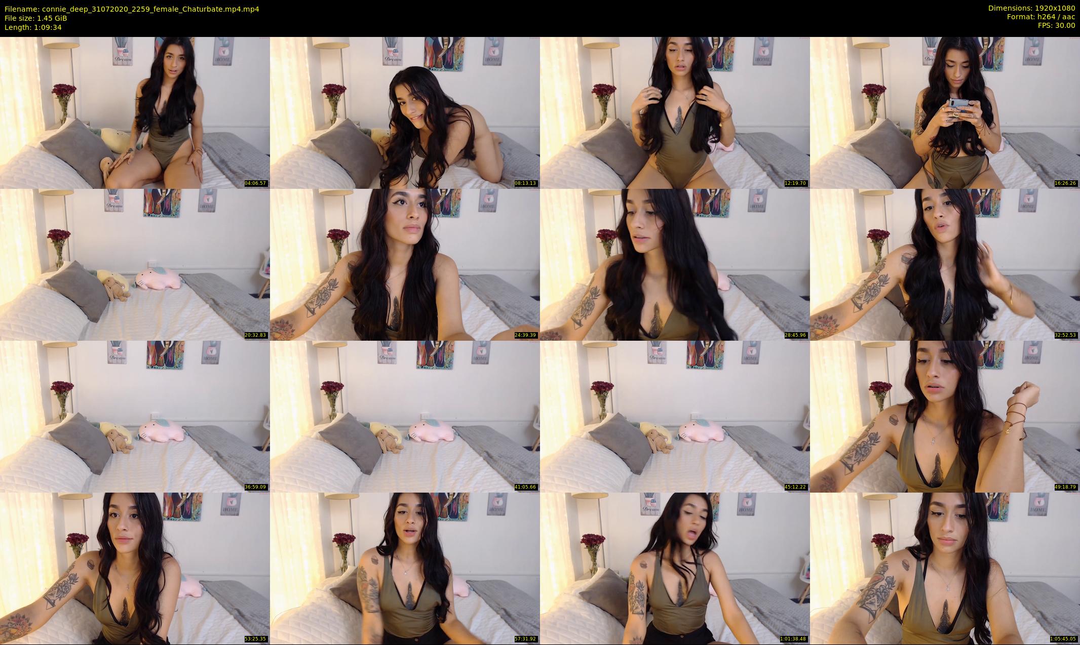 connie_deep — 70 minute Chaturbate female cam show recording, 1080p, Jul 31, 2020