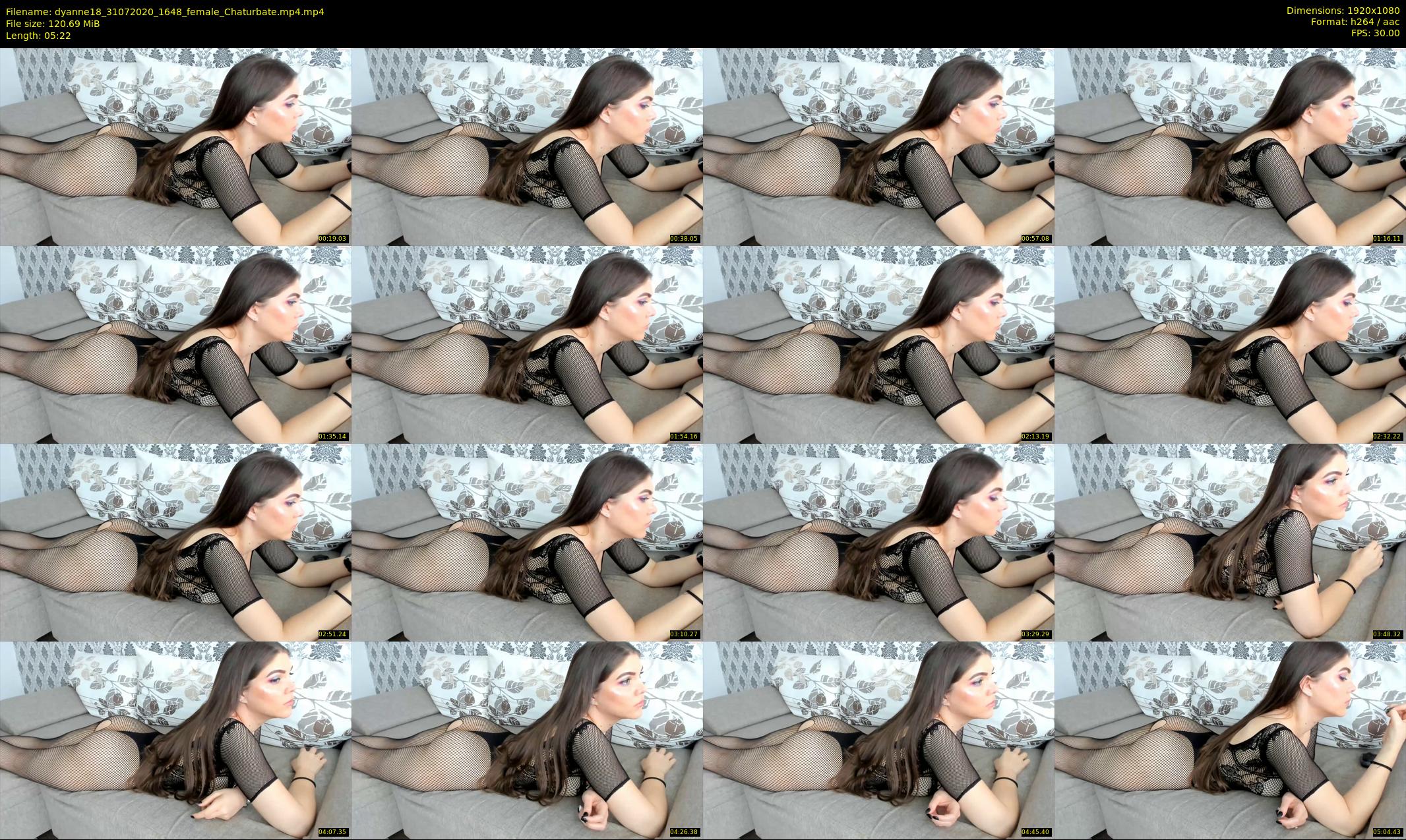 dyanne18 — 6 minute Chaturbate female cam show recording, 1080p, Jul 31, 2020