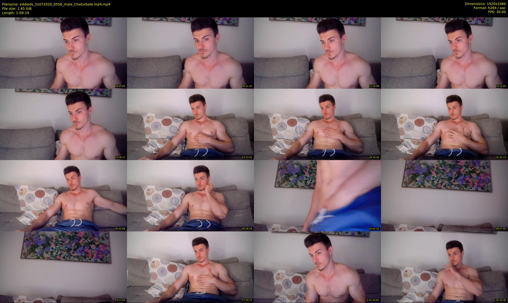 eddieds — 70 minute Chaturbate male cam show recording, 1080p, Jul 31, 2020