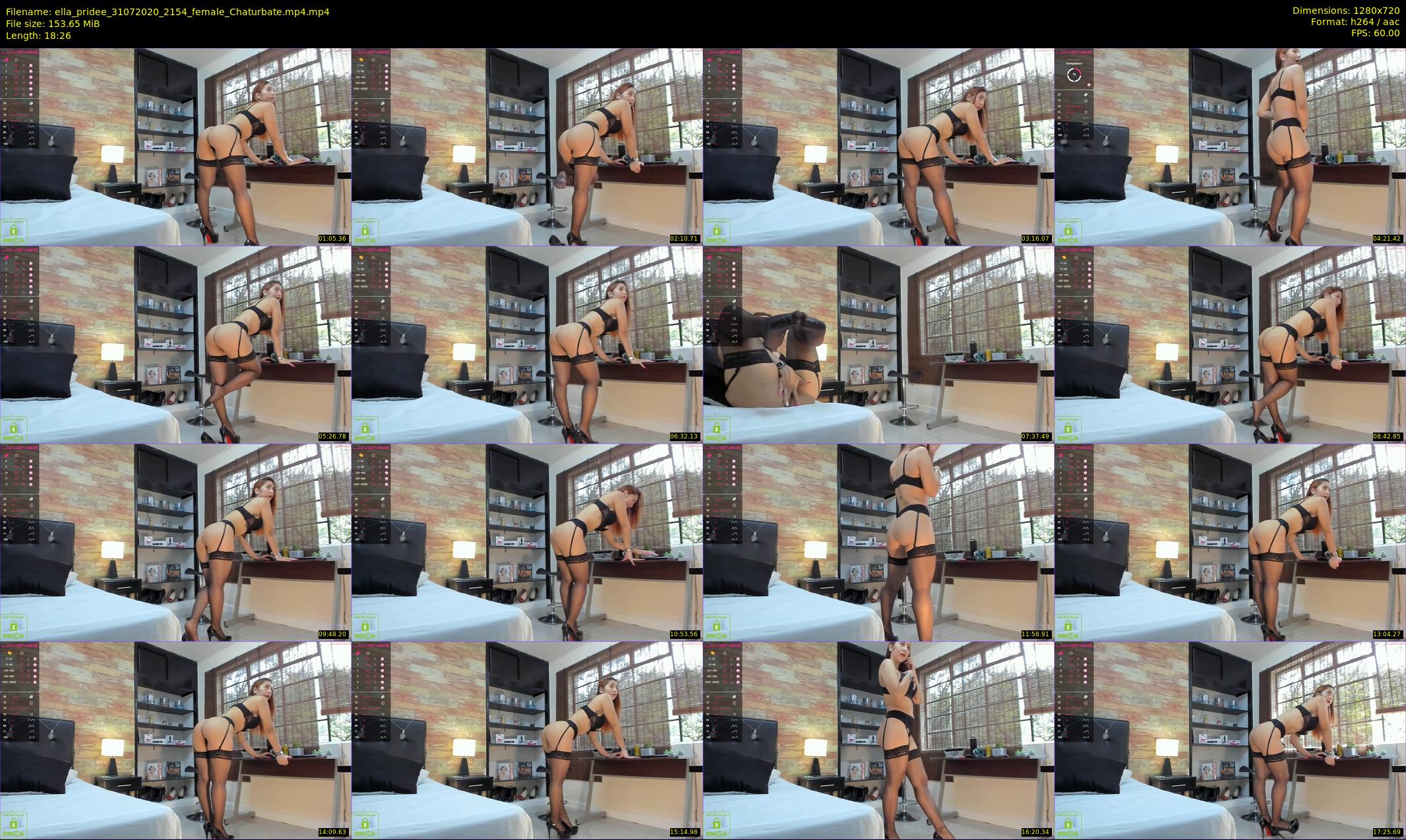 ella_pridee — 19 minute Chaturbate female cam show recording, 720p, Jul 31, 2020