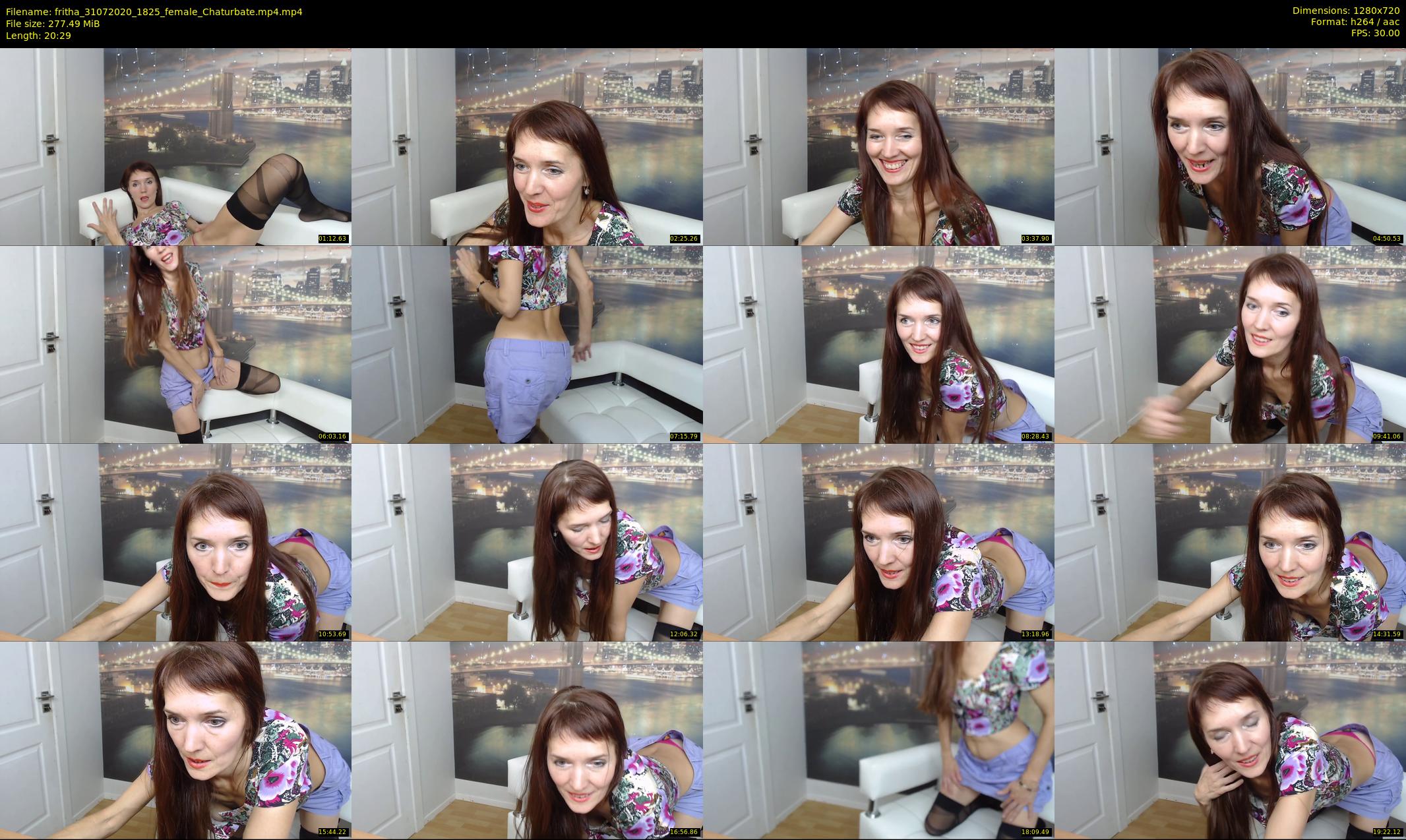 fritha — 21 minute Chaturbate female cam show recording, 720p, Jul 31, 2020