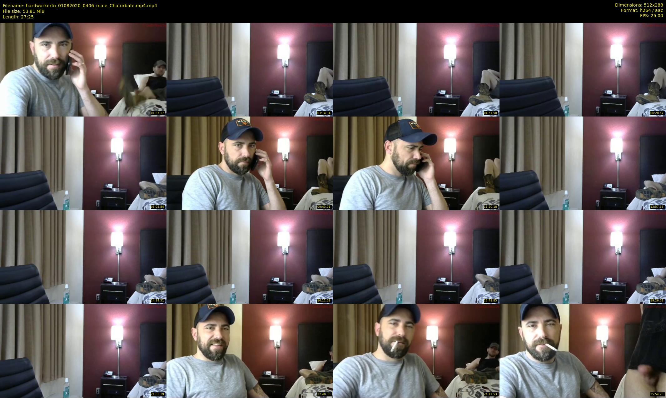 hardworkertn — 28 minute Chaturbate male cam show recording, SD, Aug 1, 2020