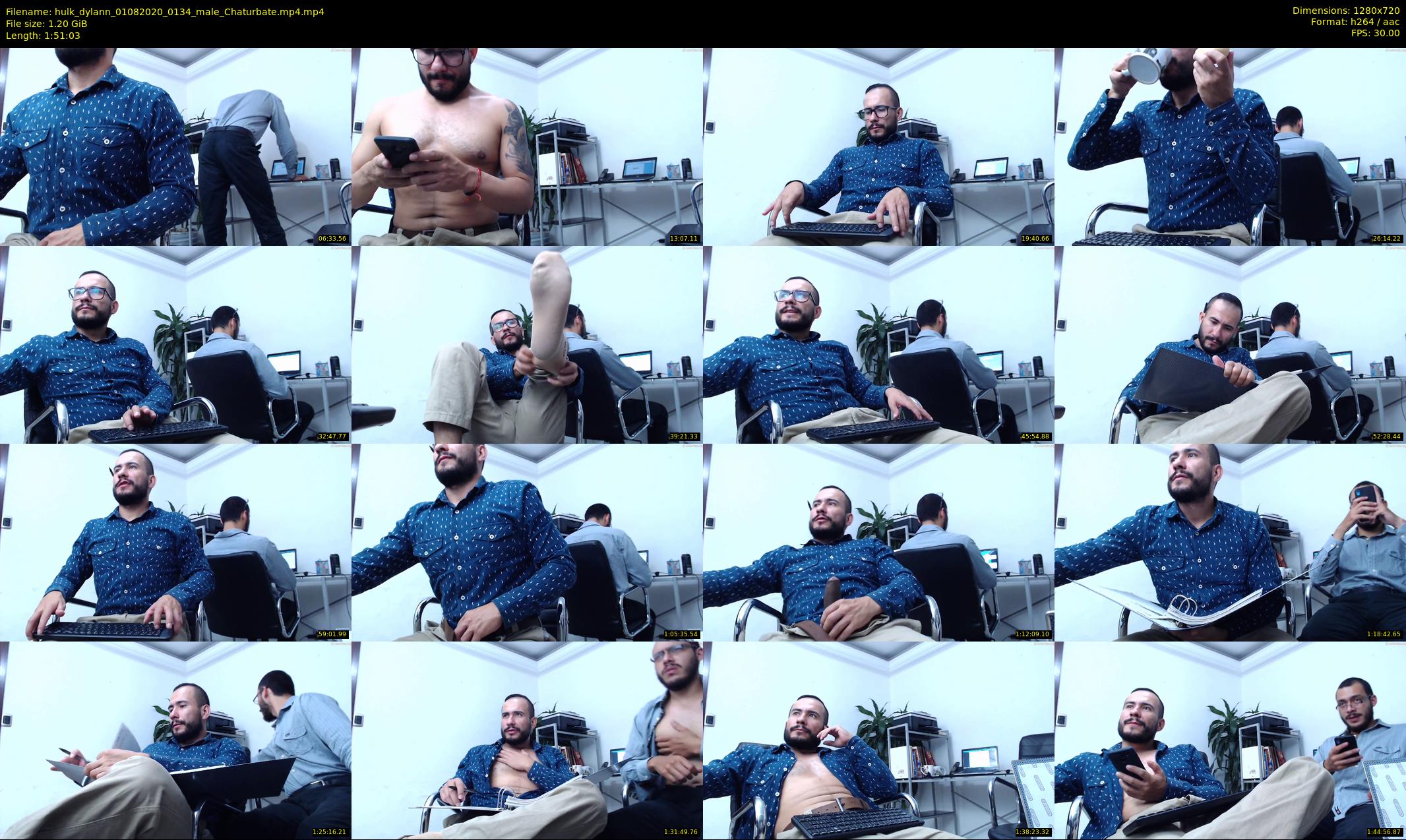 hulk_dylann — 112 minute Chaturbate male cam show recording, 720p, Aug 1, 2020