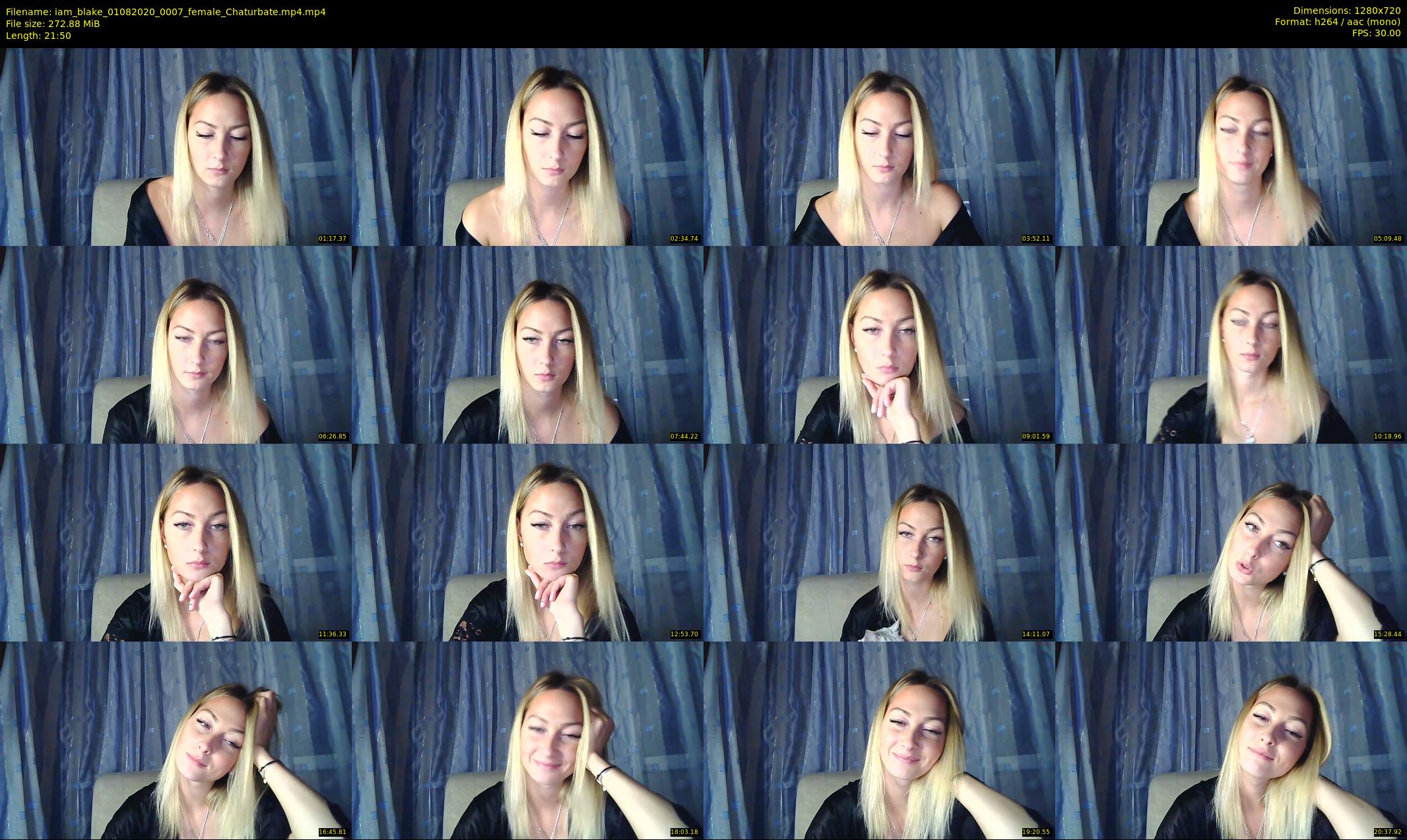 iam_blake — 22 minute Chaturbate female cam show recording, 720p, Aug 1, 2020