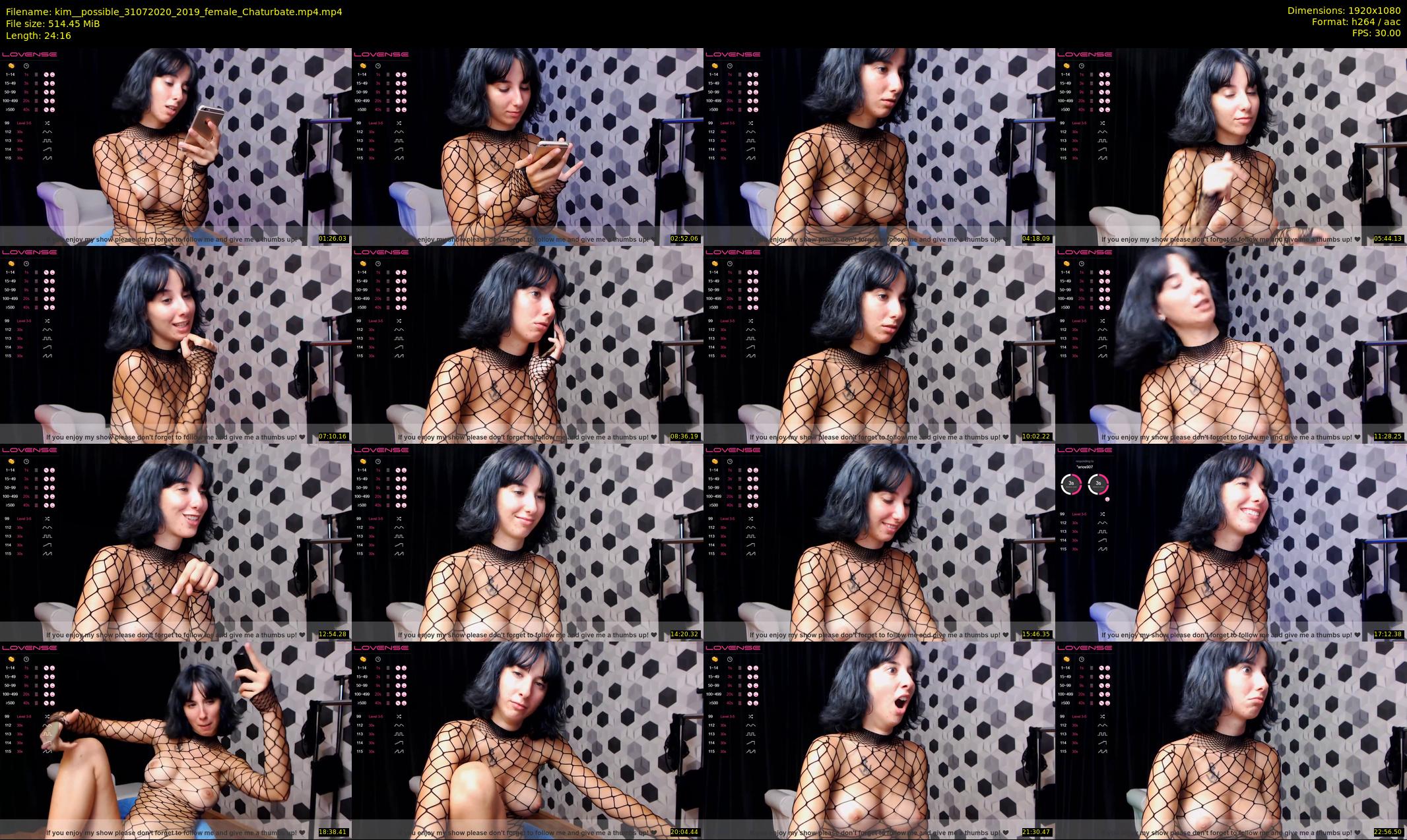 kim__possible — 25 minute Chaturbate female cam show recording, 1080p, Jul 31, 2020