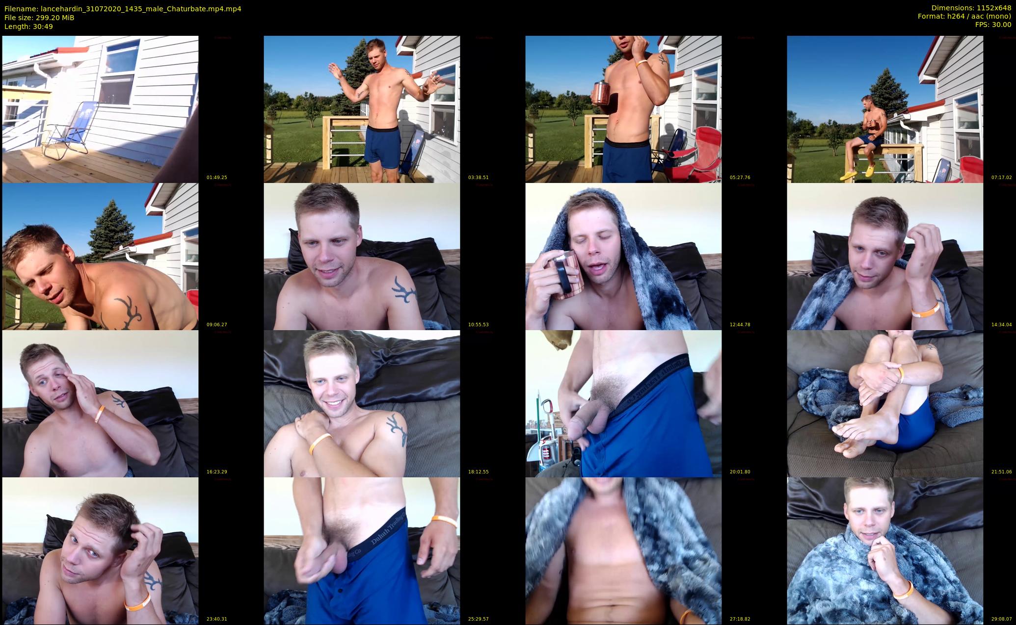 lancehardin — 31 minute Chaturbate male cam show recording, 480p, Jul 31, 2020