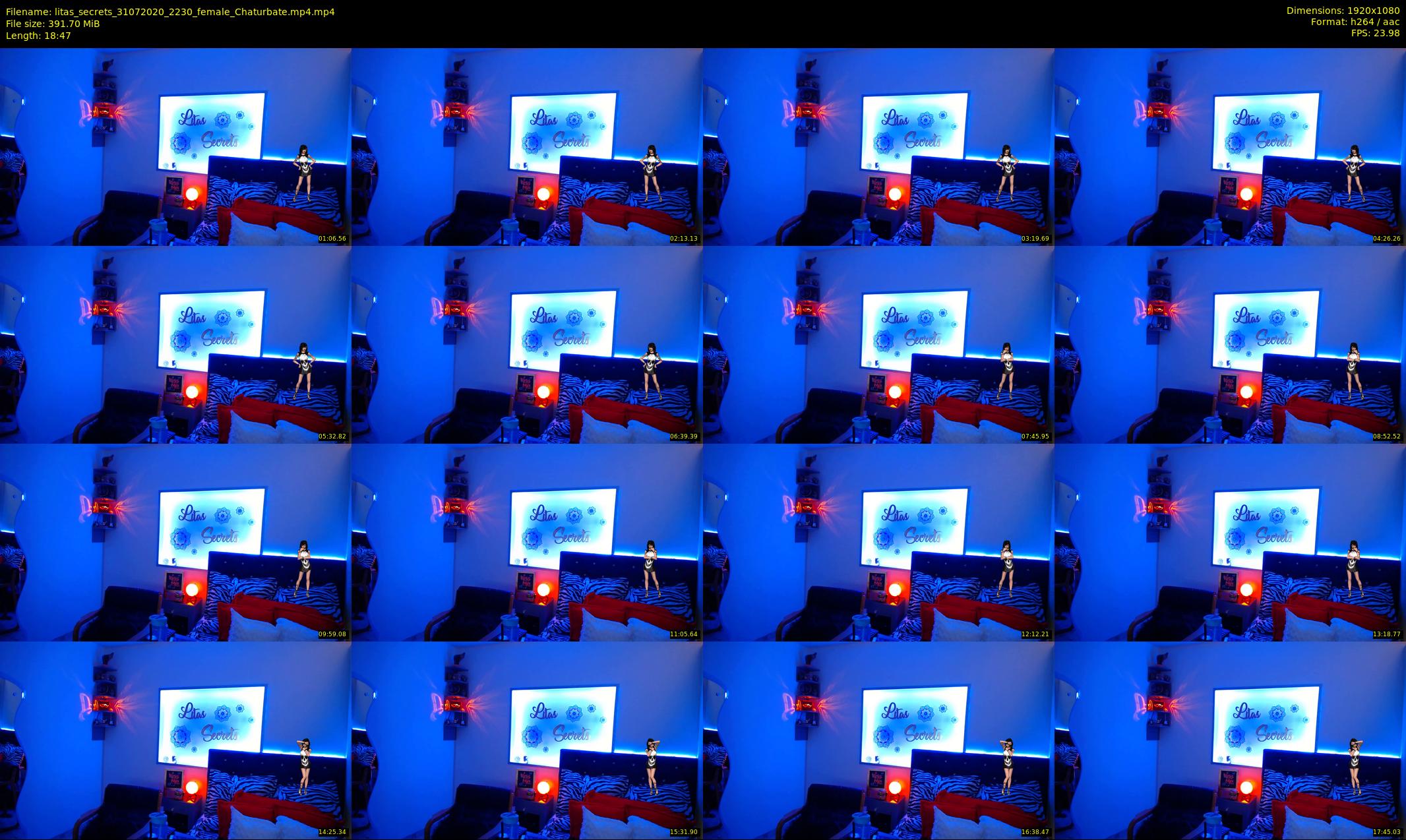 litas_secrets — 19 minute Chaturbate female cam show recording, 1080p, Jul 31, 2020