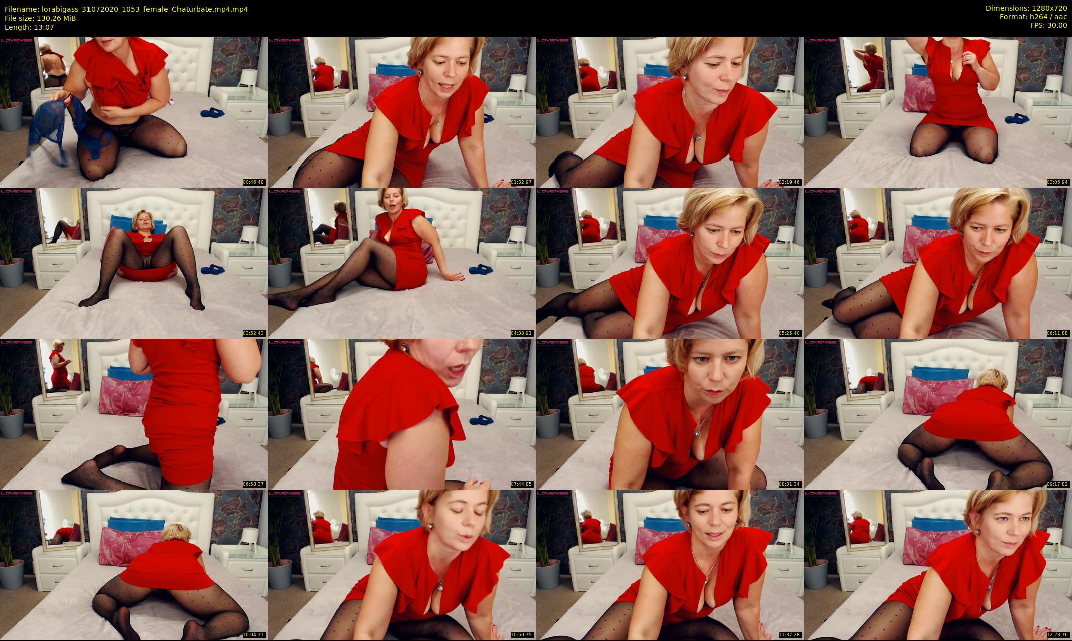 lorabigass — 14 minute Chaturbate female cam show recording, 720p, Jul 31, 2020