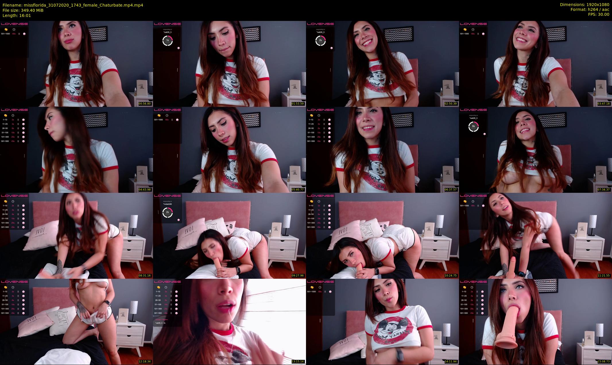 missflorida — 17 minute Chaturbate female cam show recording, 1080p, Jul 31, 2020