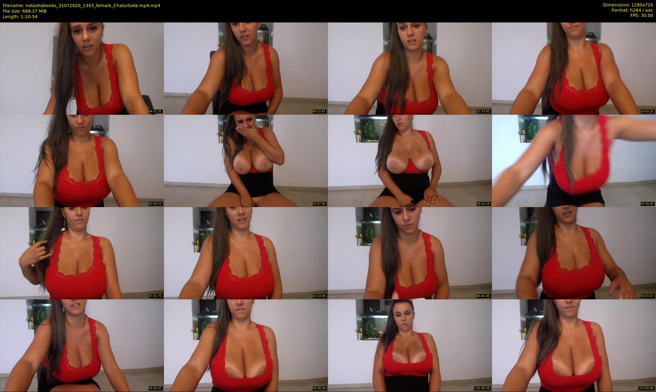 natashaboobs — 71 minute Chaturbate female cam show recording, 720p, Jul 31, 2020