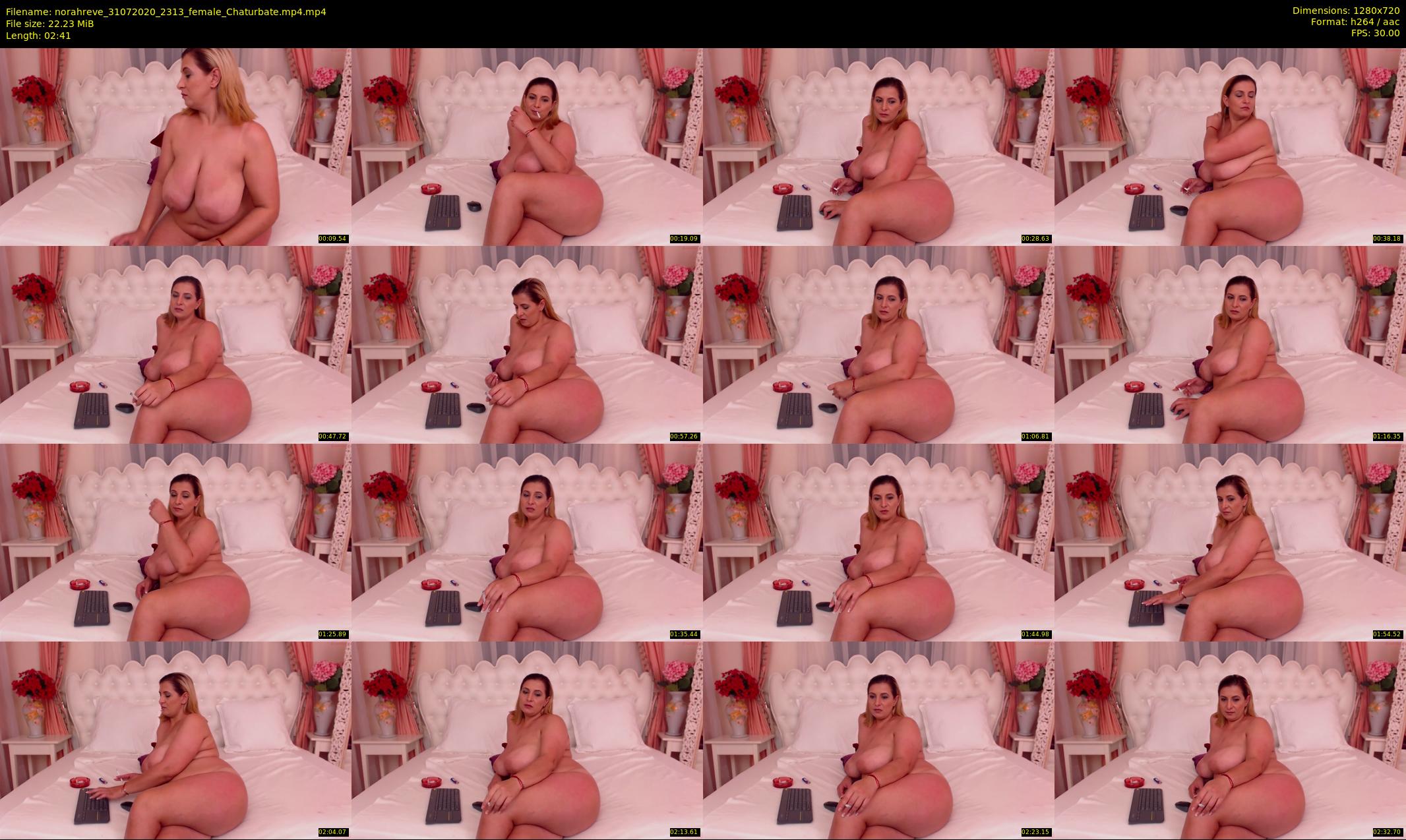norahreve — 3 minute Chaturbate female cam show recording, 720p, Jul 31, 2020