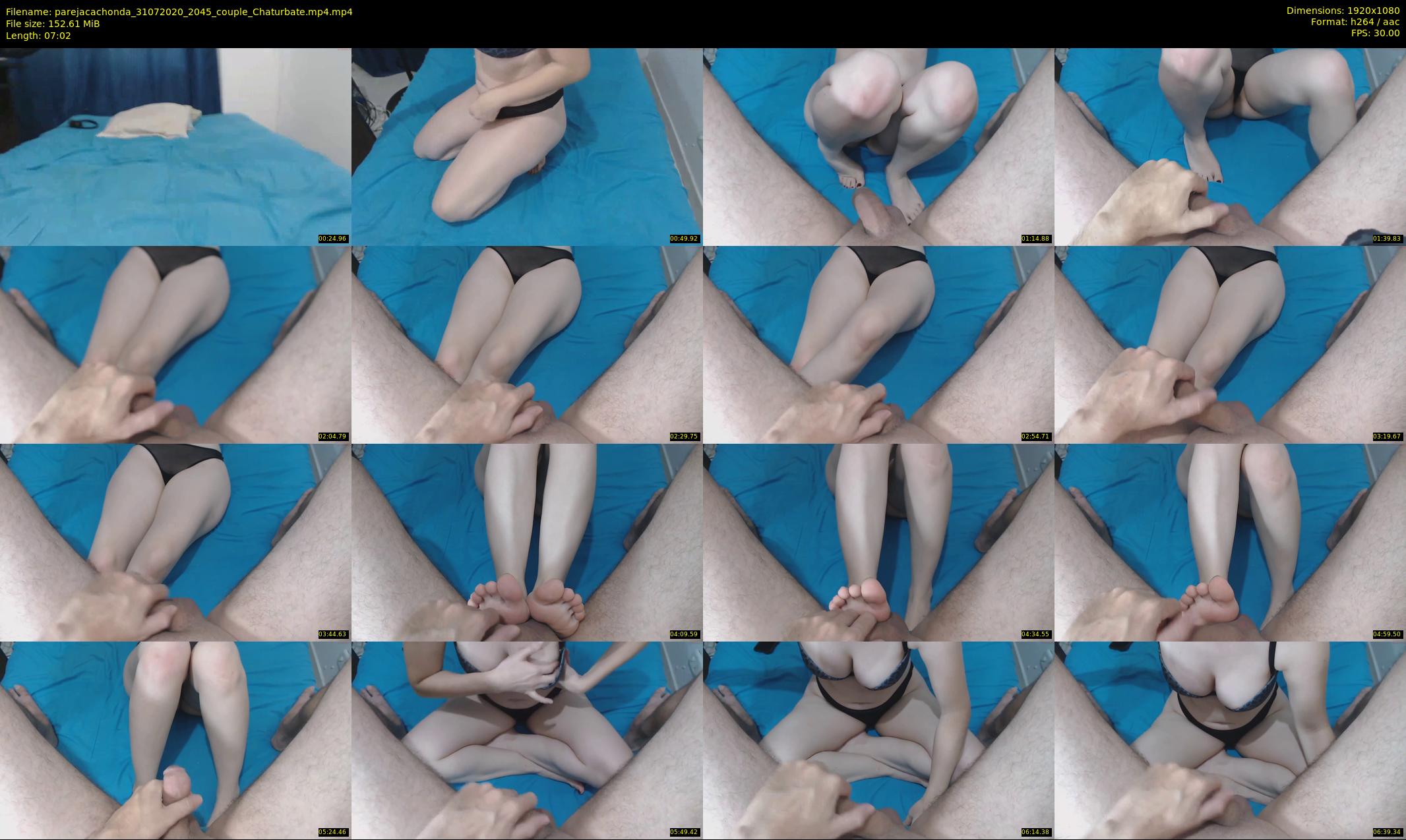 parejacachonda — 8 minute Chaturbate couple cam show recording, 1080p, Jul 31, 2020