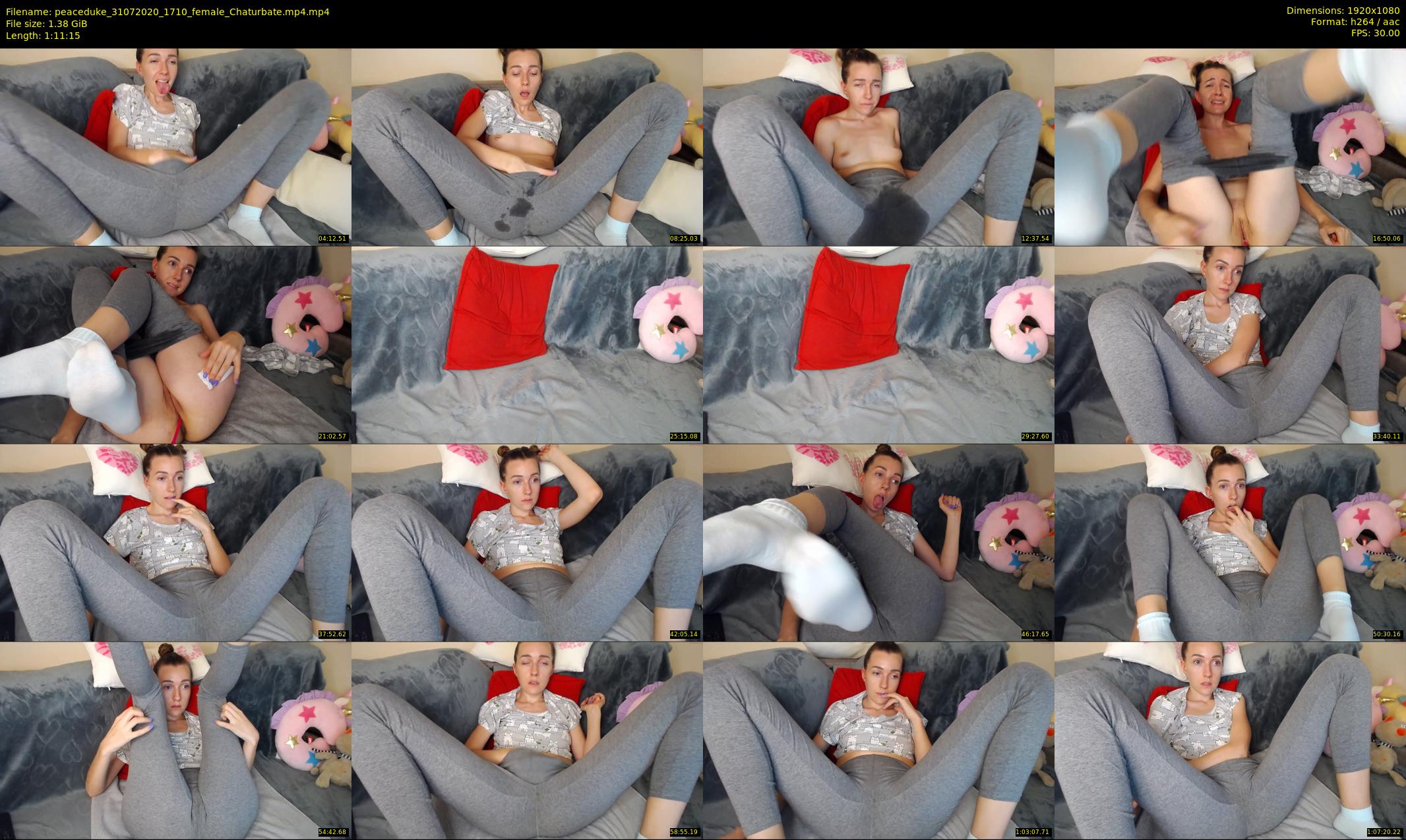 peaceduke — 72 minute Chaturbate female cam show recording, 1080p, Jul 31, 2020