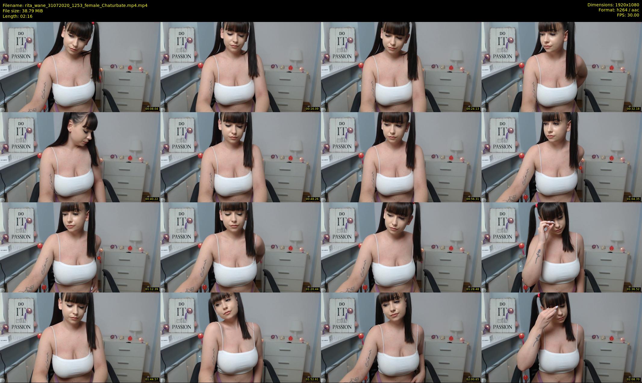 rita_wane — 3 minute Chaturbate female cam show recording, 1080p, Jul 31, 2020