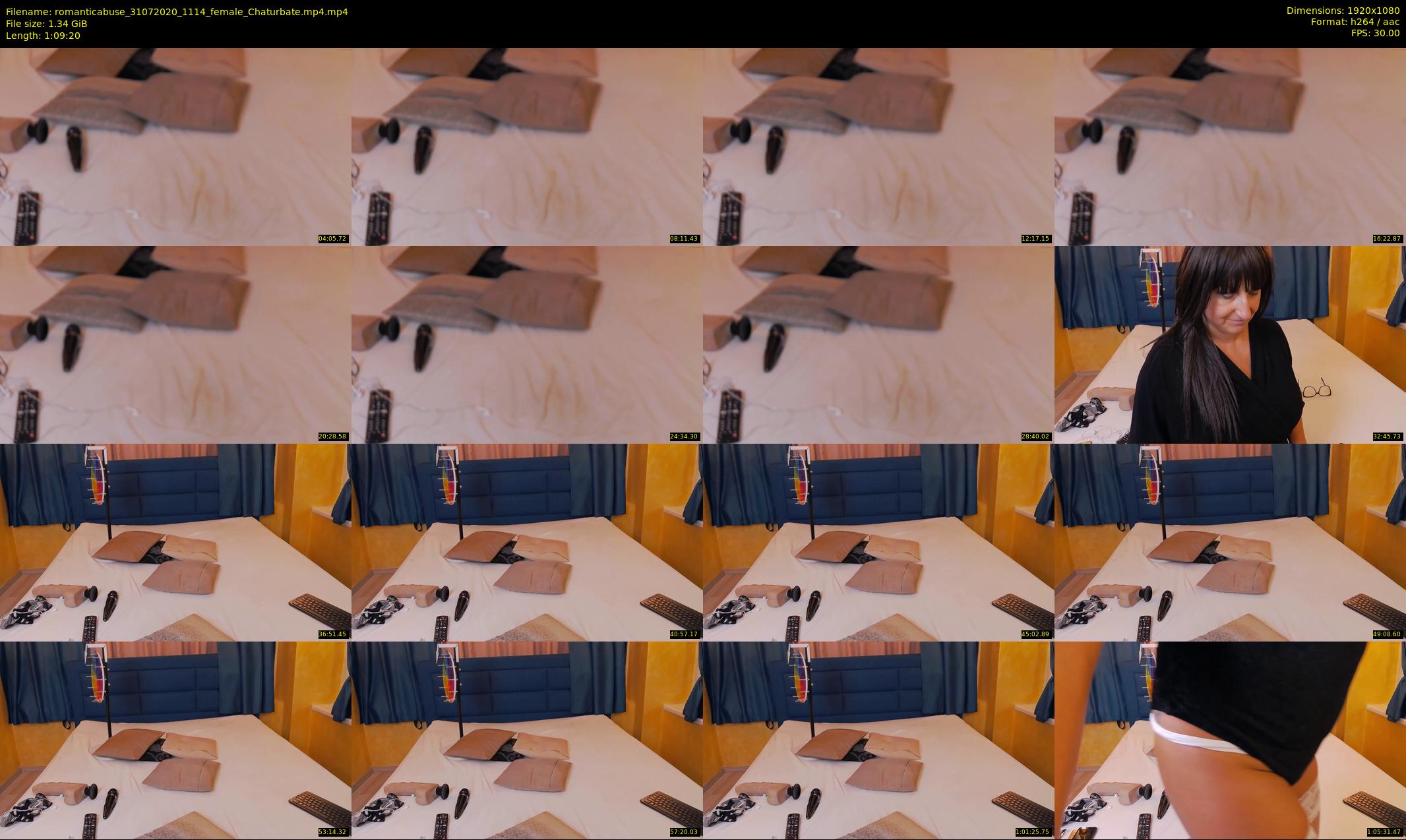 romanticabuse — 70 minute Chaturbate female cam show recording, 1080p, Jul 31, 2020