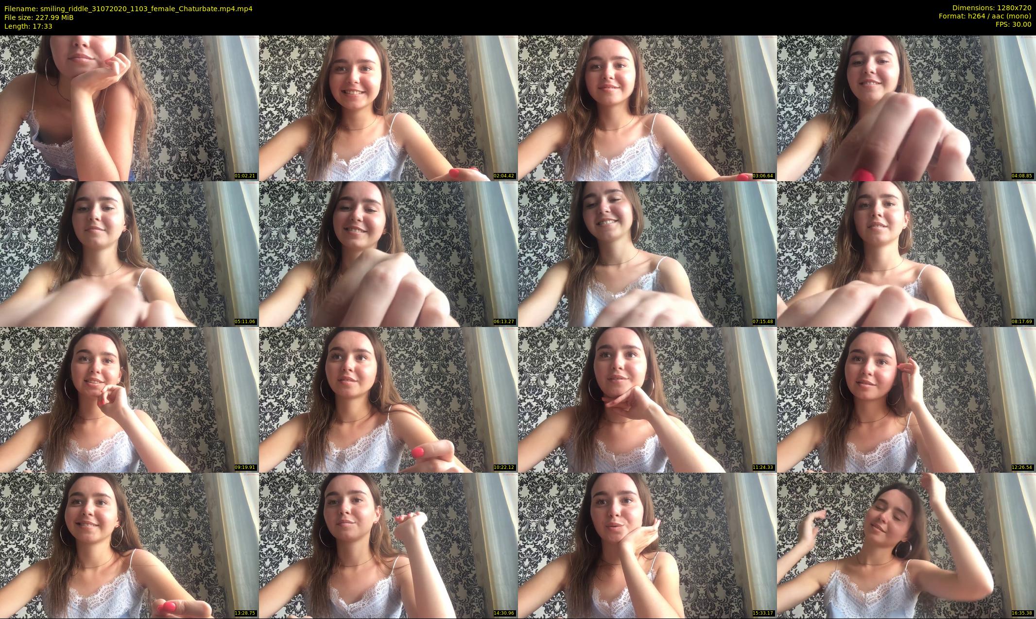 smiling_riddle — 18 minute Chaturbate female cam show recording, 720p, Jul 31, 2020
