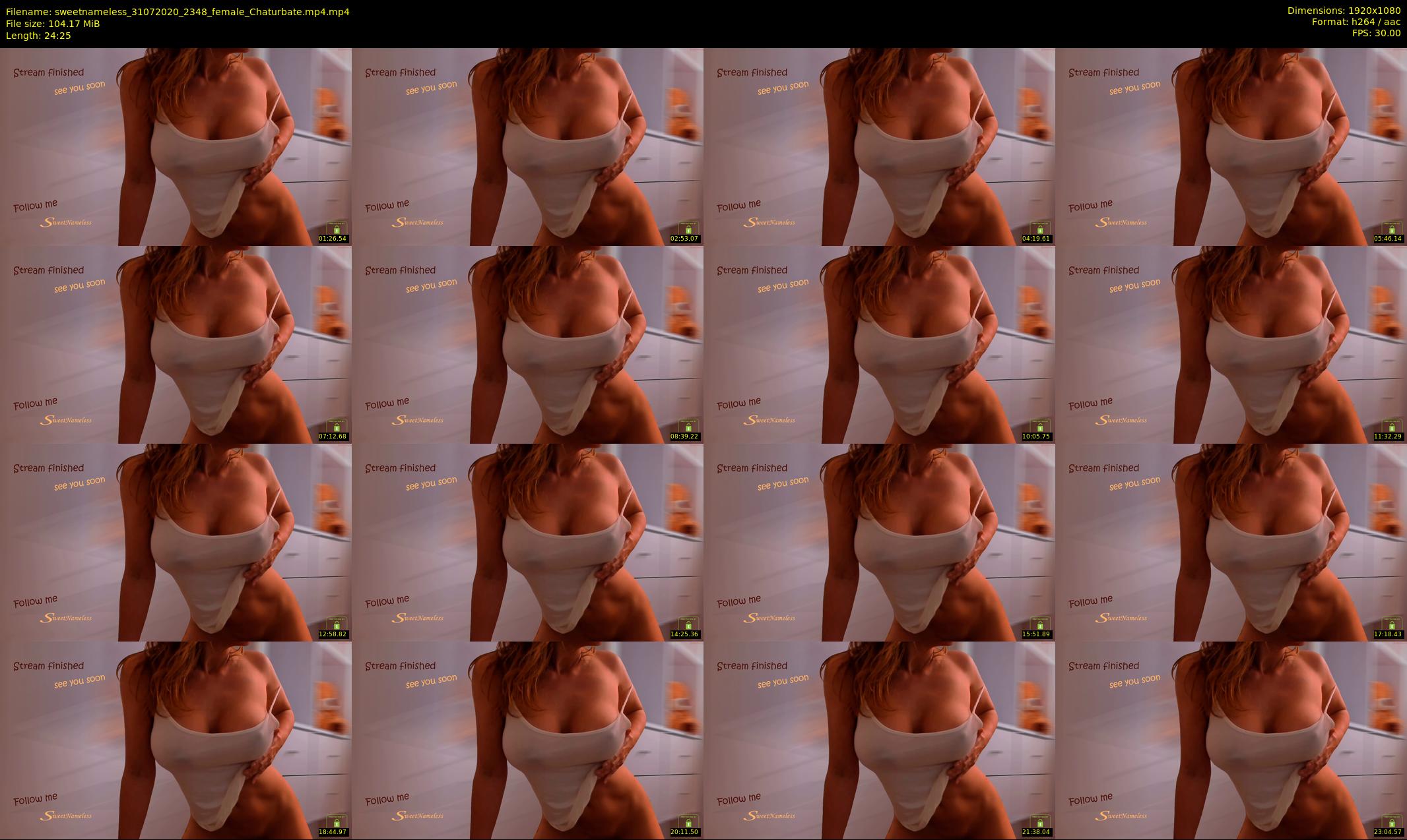 sweetnameless — 25 minute Chaturbate couple cam show recording, 1080p, Jul 31, 2020