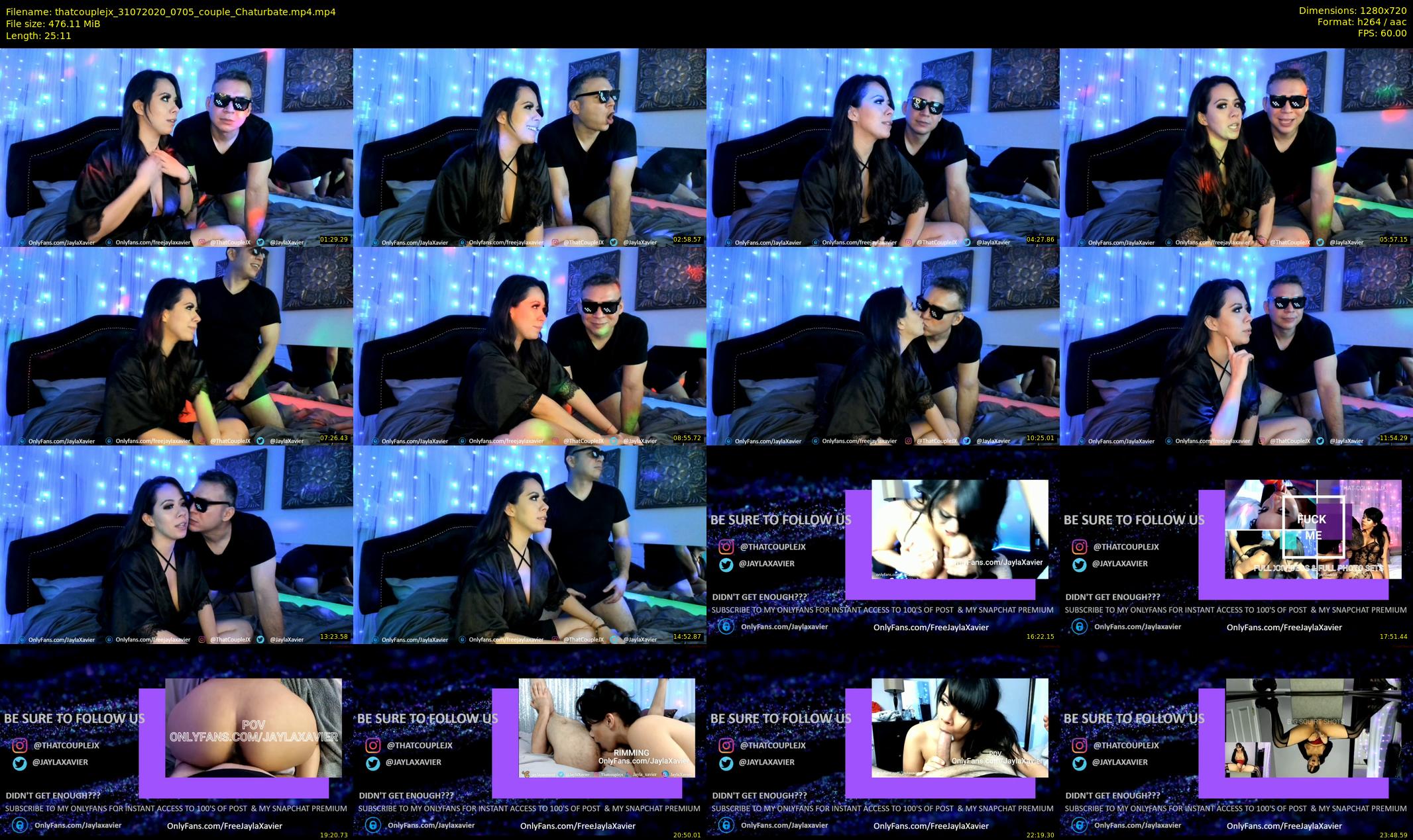 thatcouplejx — 26 minute Chaturbate couple cam show recording, 720p, Jul 31, 2020