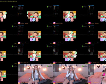 tiago_hannah — 45 minute Chaturbate couple cam show recording, 720p, Jul 31, 2020