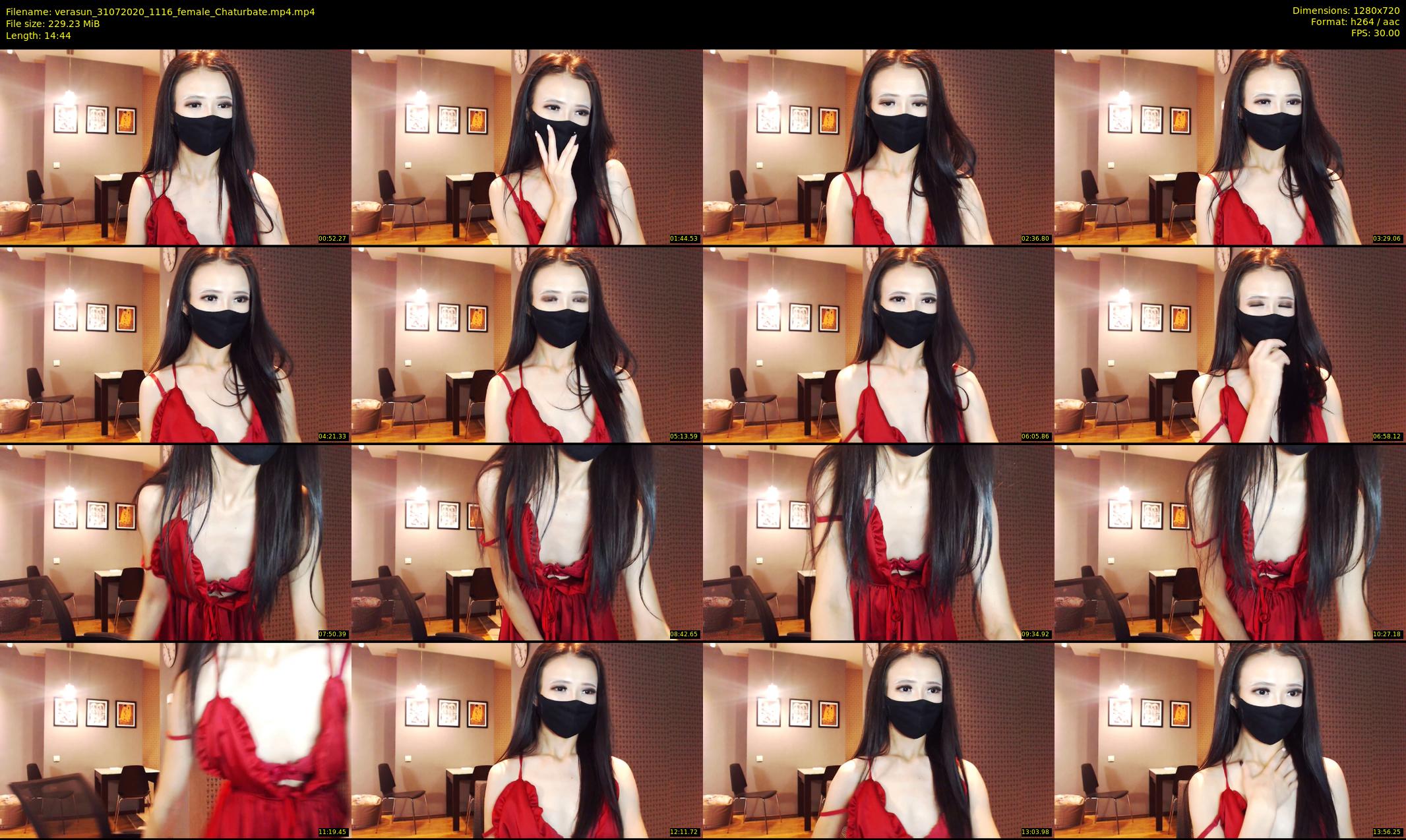 verasun — 15 minute Chaturbate female cam show recording, 720p, Jul 31, 2020