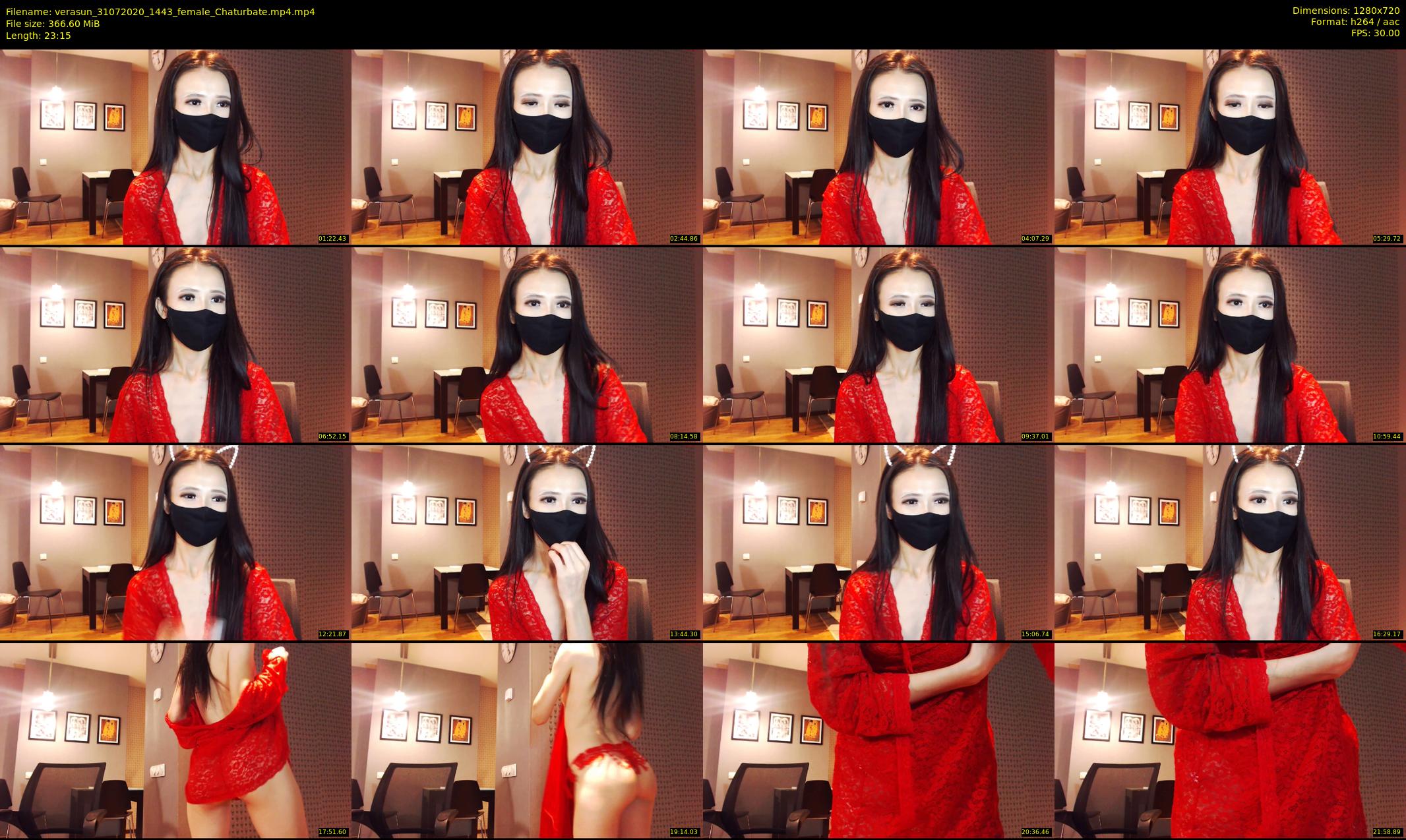 verasun — 24 minute Chaturbate female cam show recording, 720p, Jul 31, 2020
