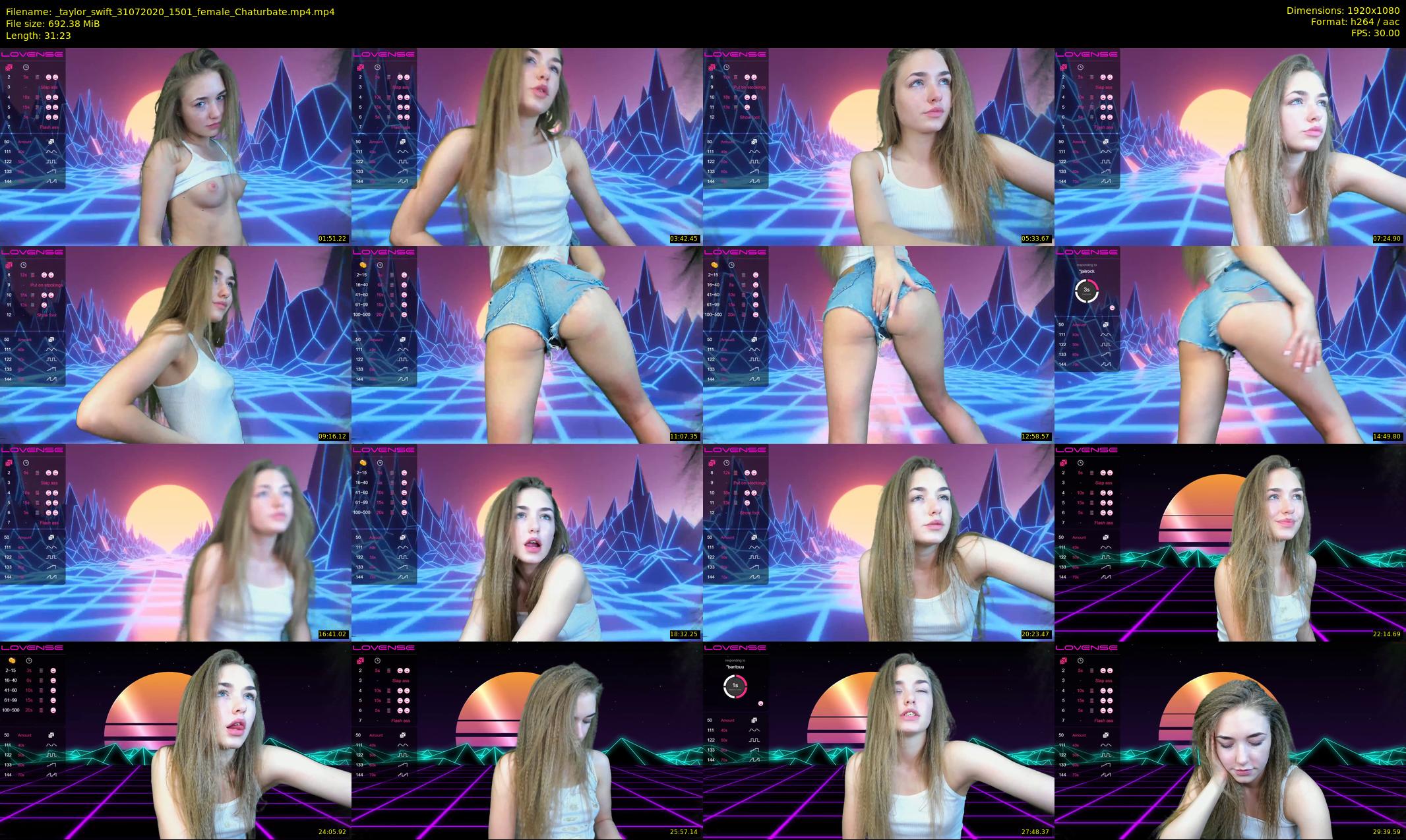 _taylor_swift — 32 minute Chaturbate female cam show recording, 1080p, Jul 31, 2020