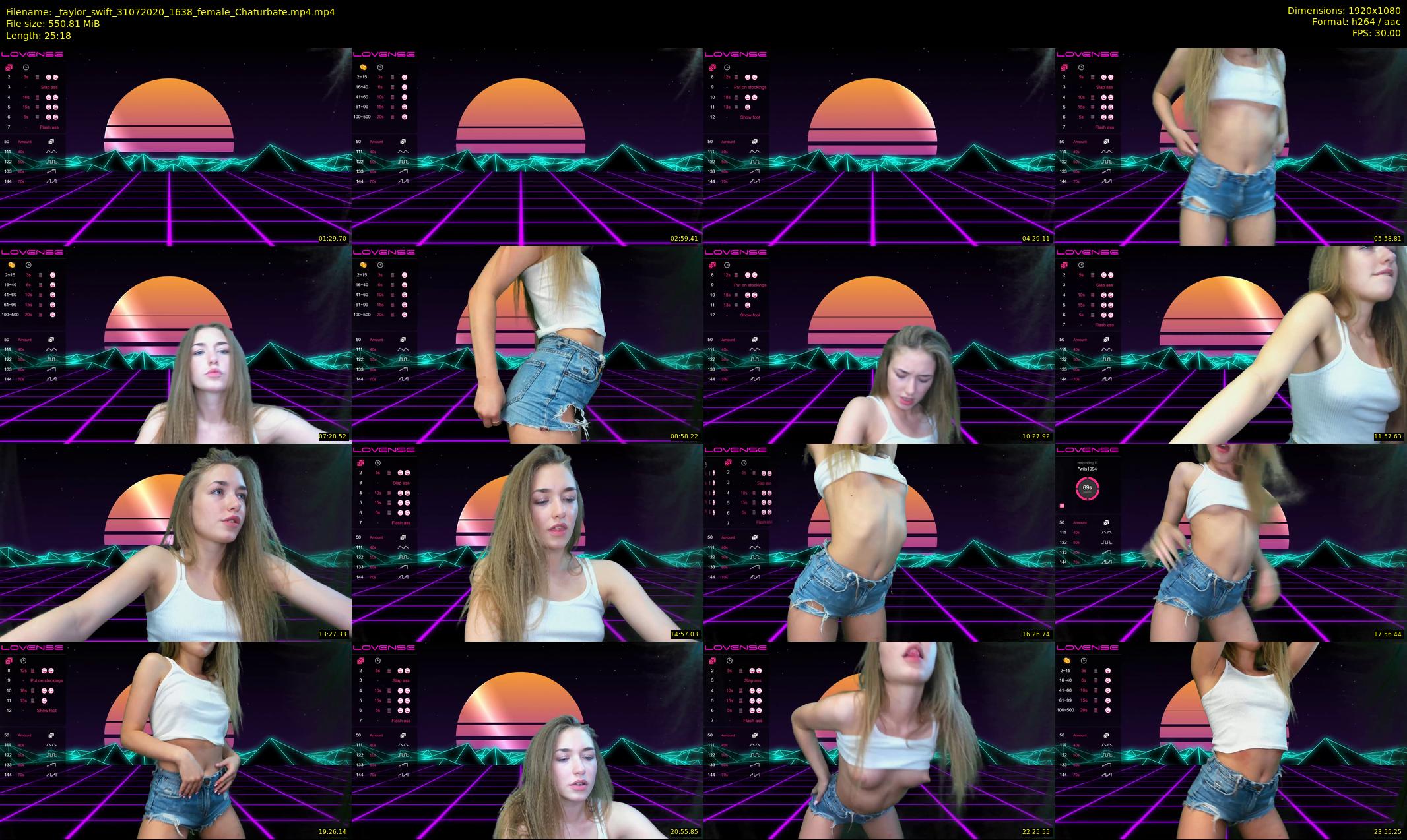 _taylor_swift — 26 minute Chaturbate female cam show recording, 1080p, Jul 31, 2020