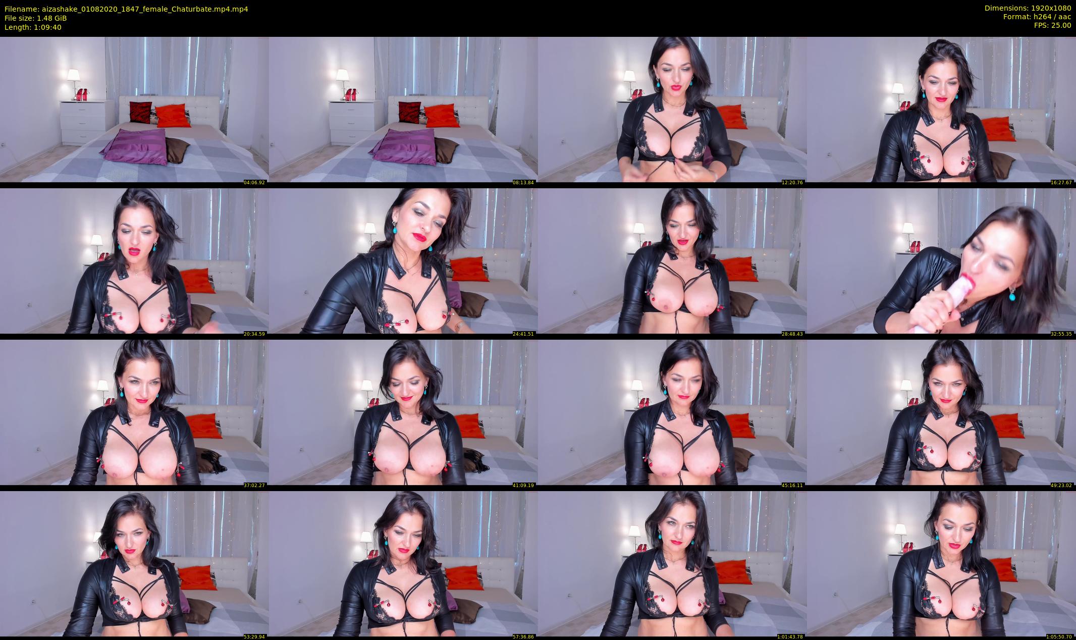 aizashake — 70 minute Chaturbate female cam show recording, 1080p, Aug 1, 2020