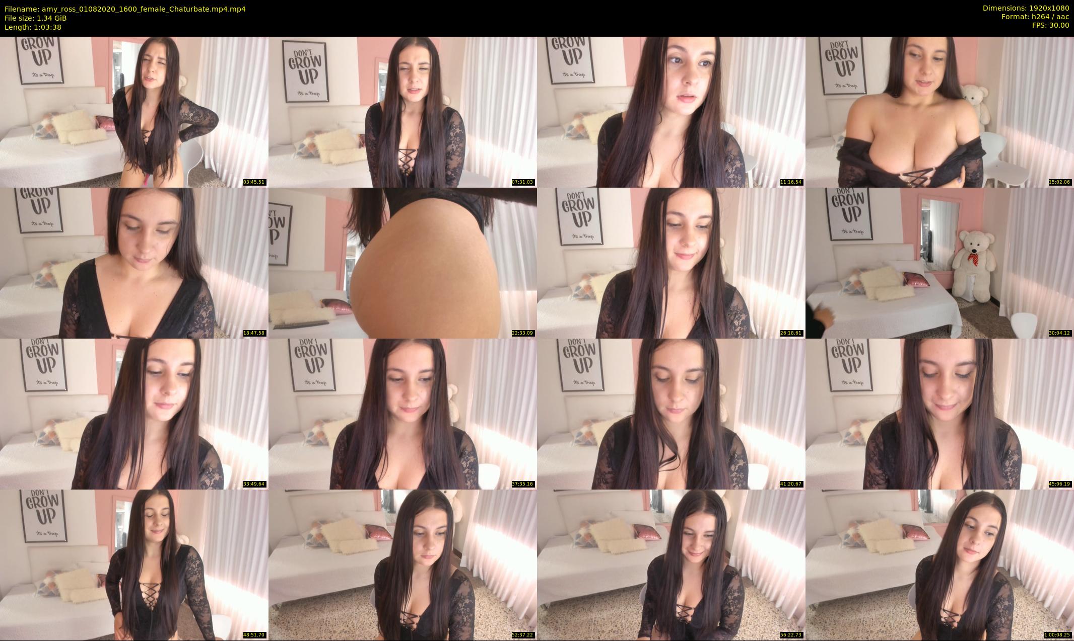 amy_ross — 64 minute Chaturbate female cam show recording, 1080p, Aug 1, 2020