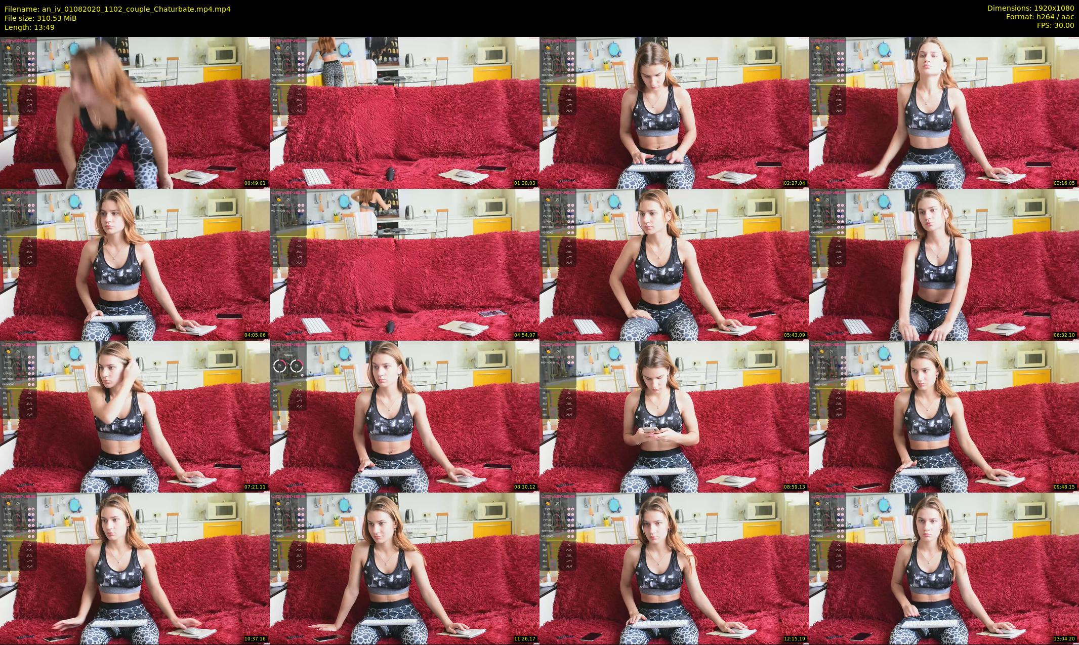 an_iv — 14 minute Chaturbate female cam show recording, 1080p, Aug 1, 2020