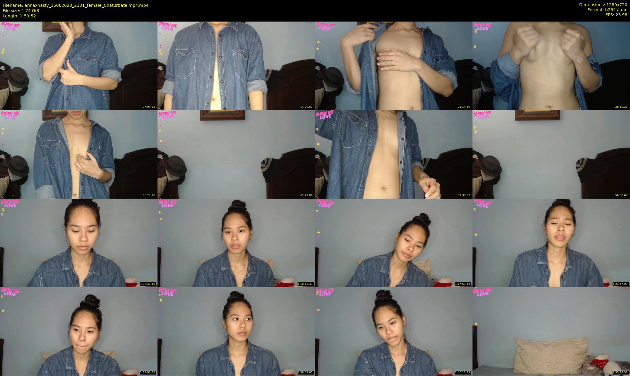 annaxnasty — 120 minute Chaturbate female cam show recording, 720p, Jun 15, 2020