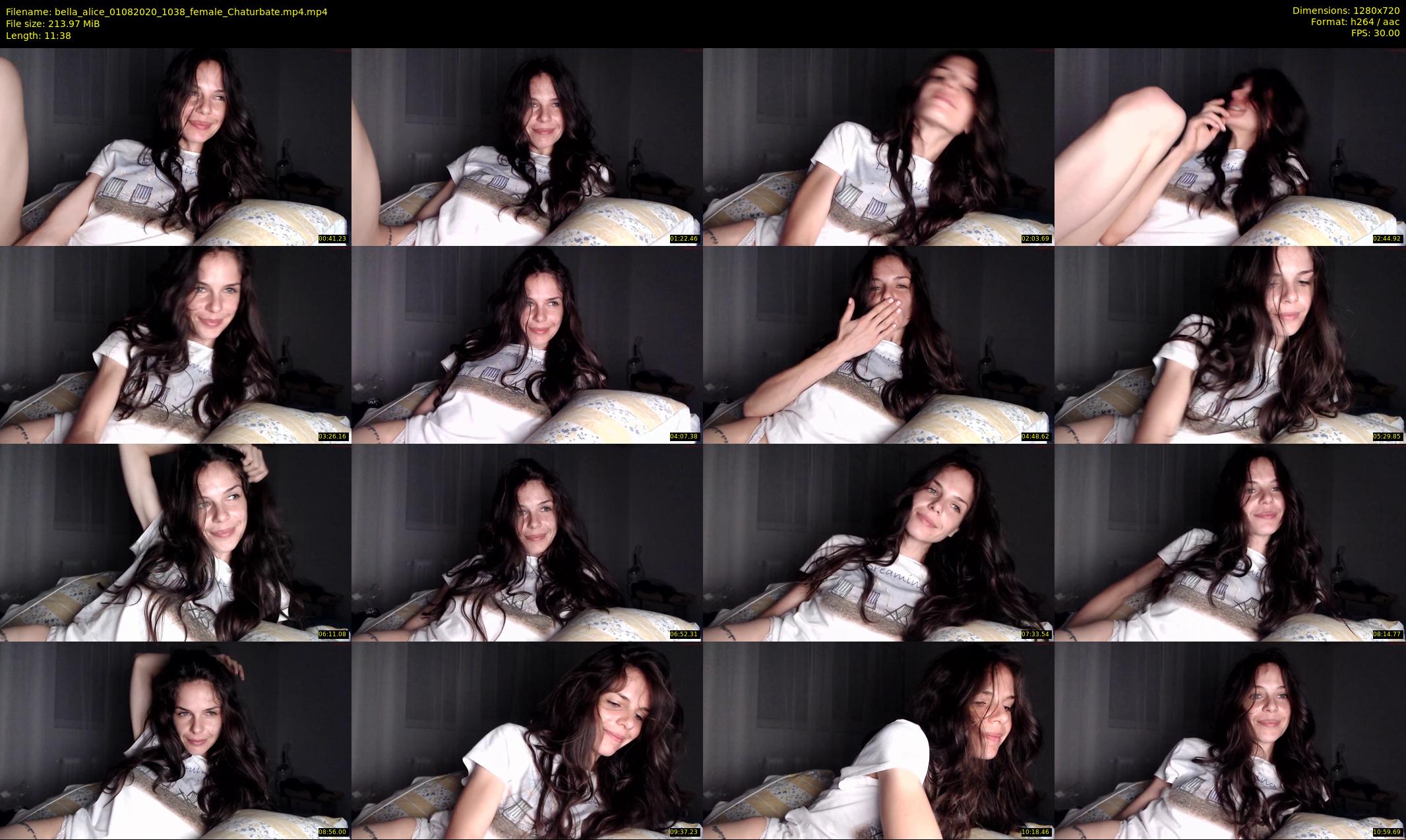 bella_alice — 12 minute Chaturbate female cam show recording, 720p, Aug 1, 2020